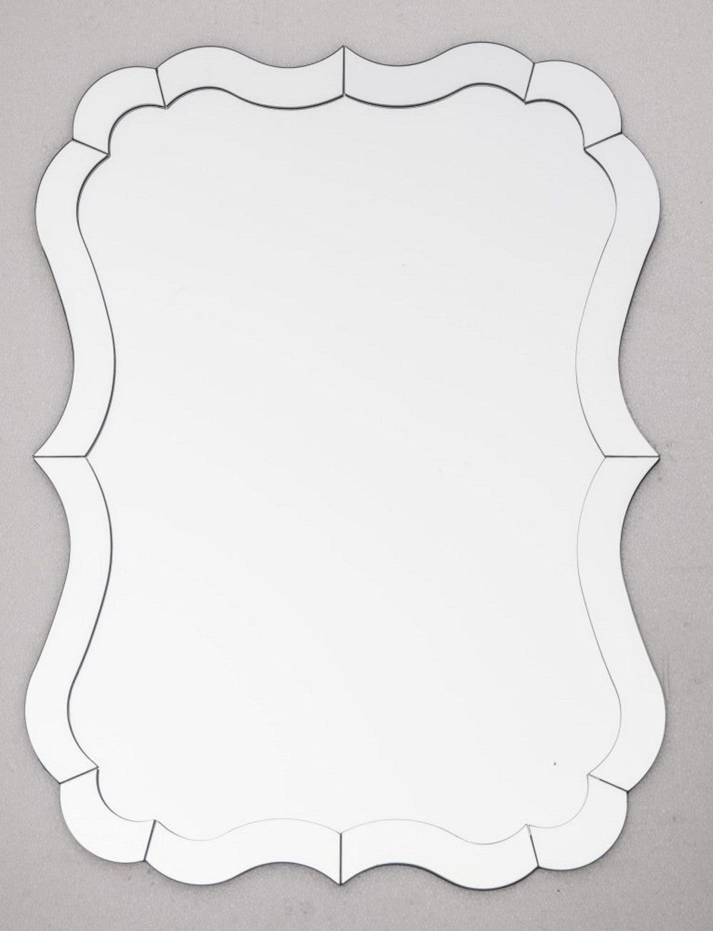 Clear Novelty Accent Glass Mirror