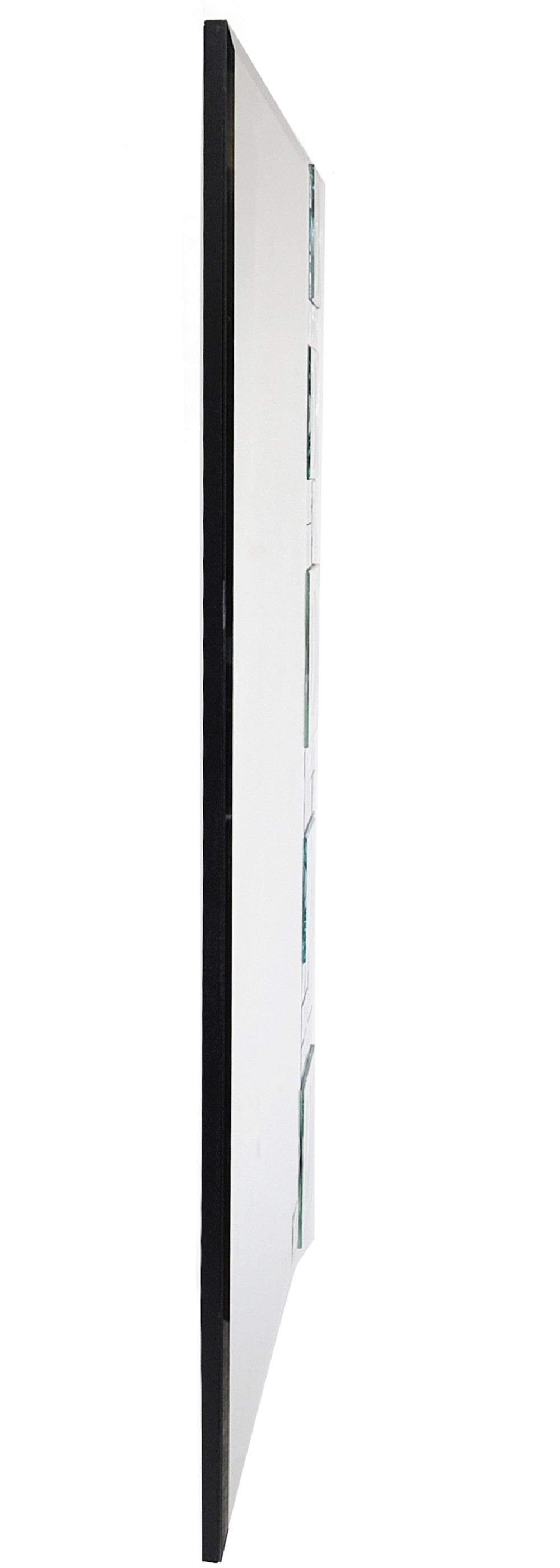 Clear Rectangle Accent Glass Mirror