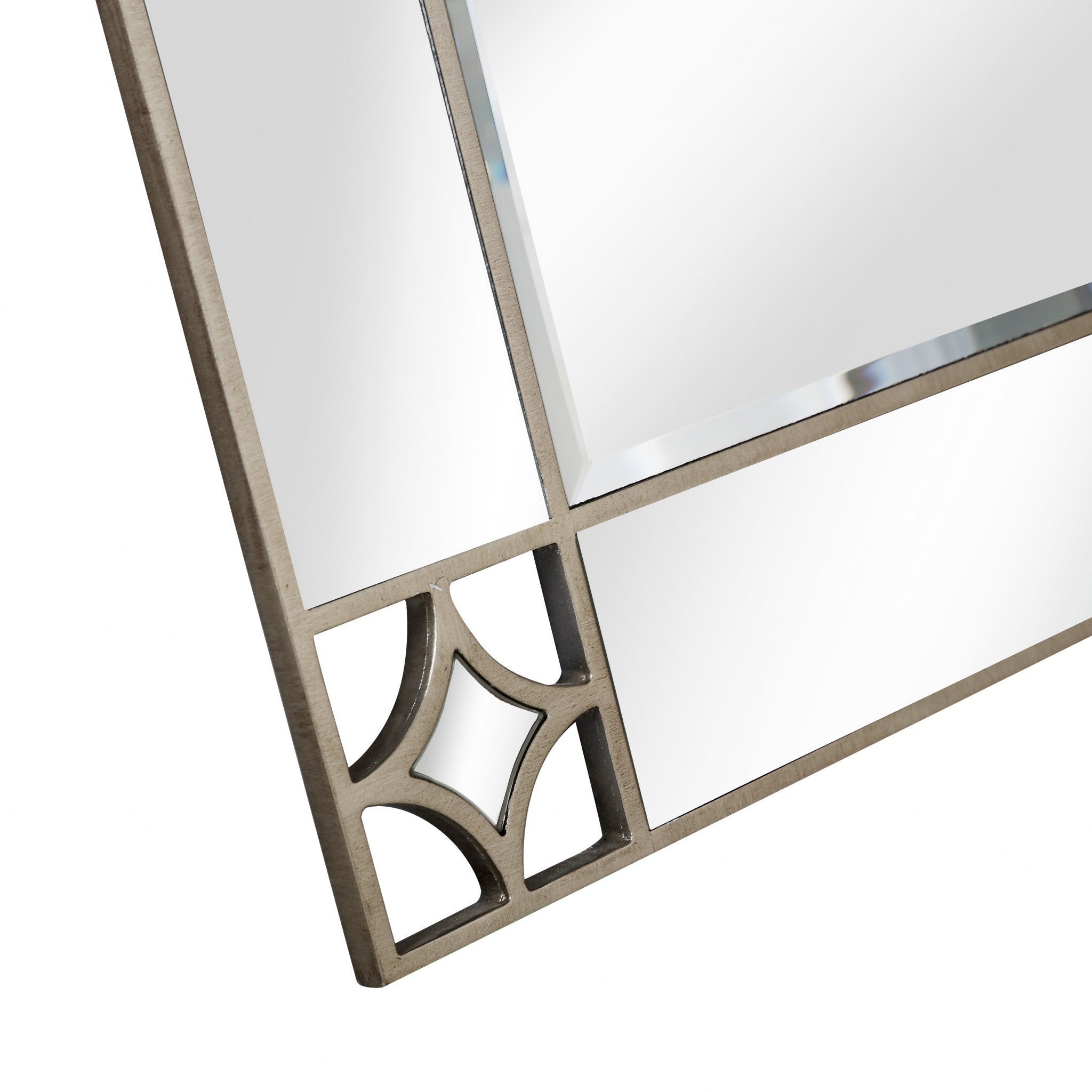 Champagne Finish Wall Mirror