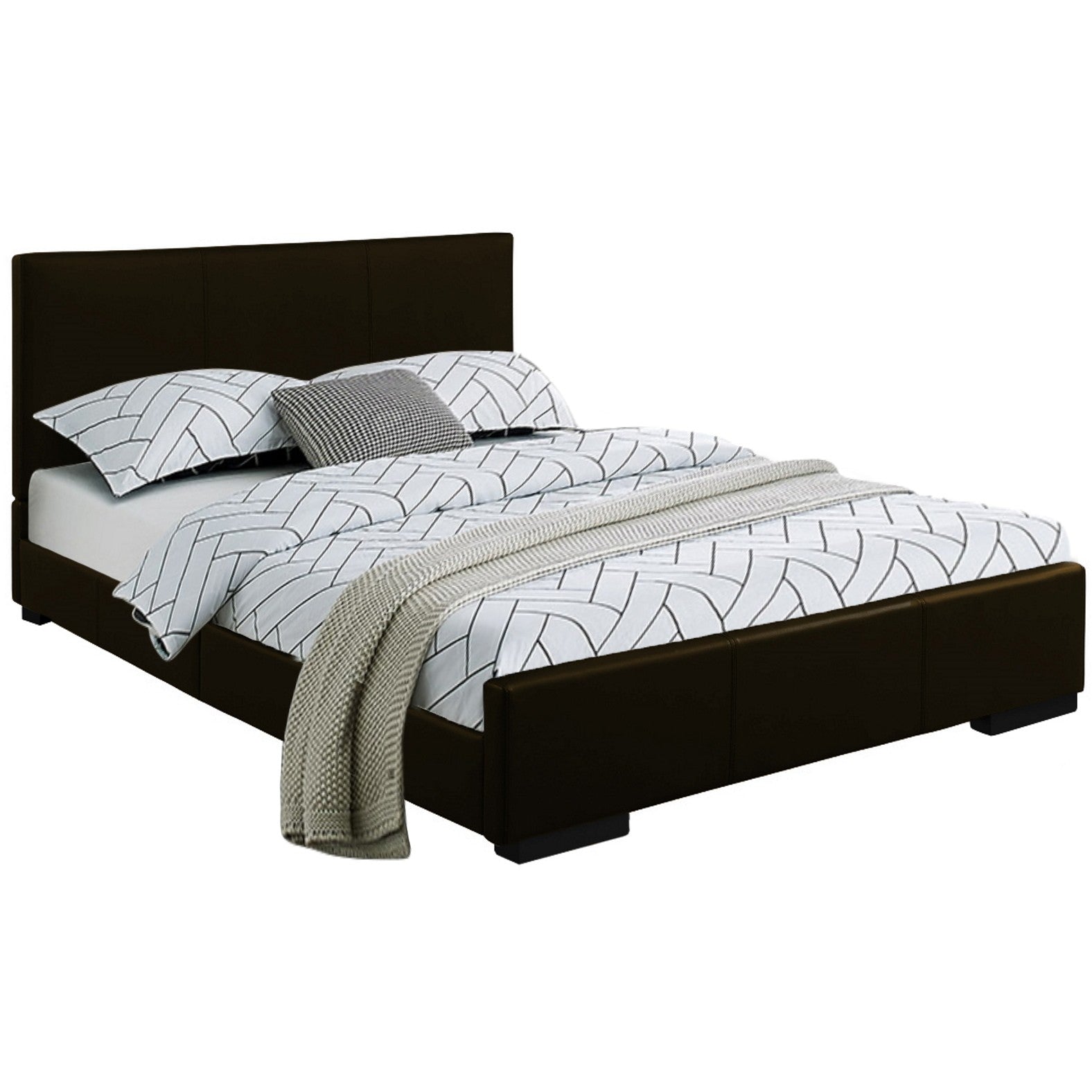 Black Platform Twin Bed