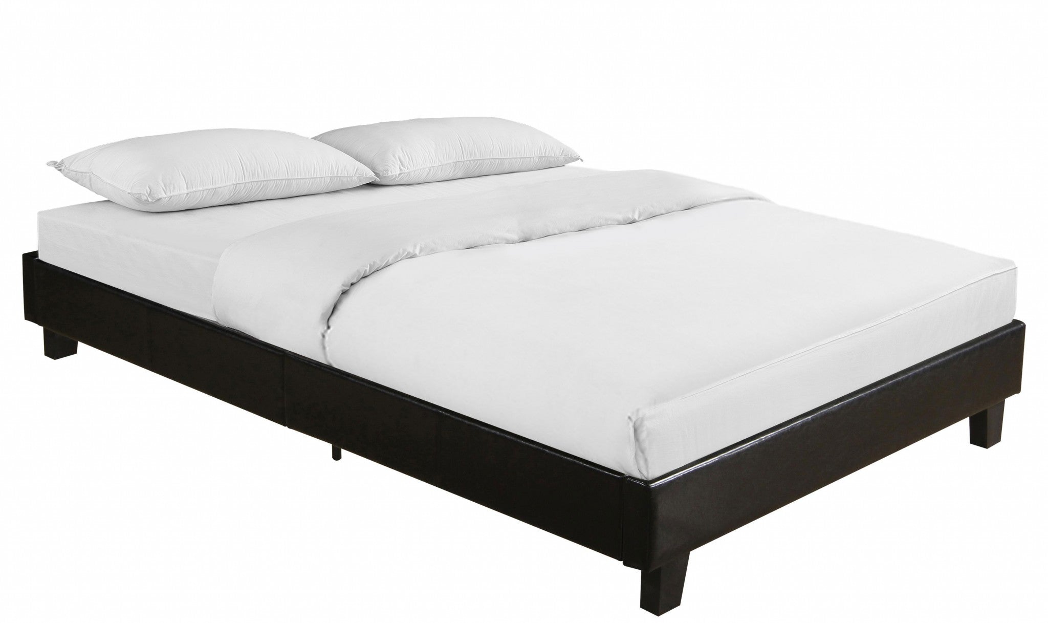 Black Platform King Bed