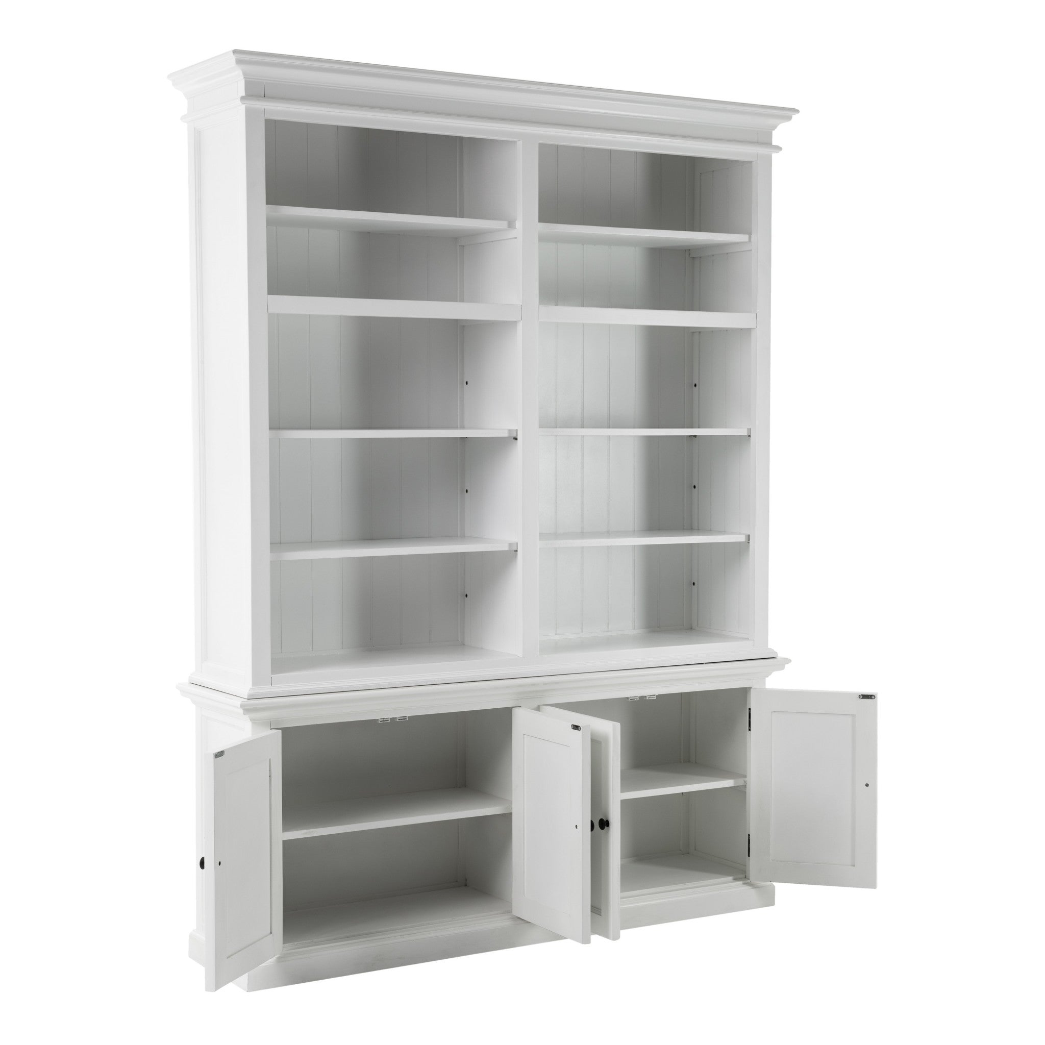 Classic White Double Bay Hutch Unit