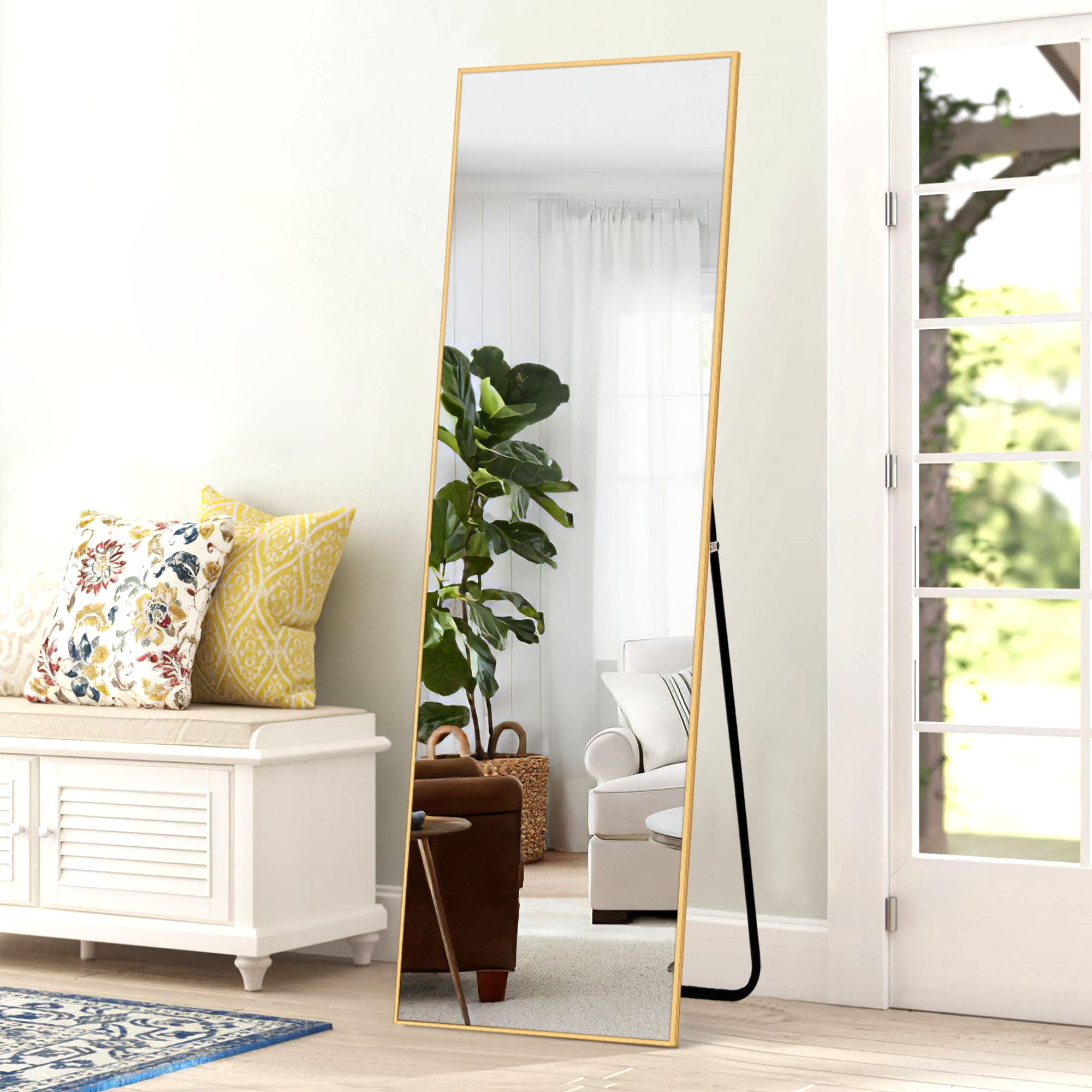 Gold Full Length Standing Mirror