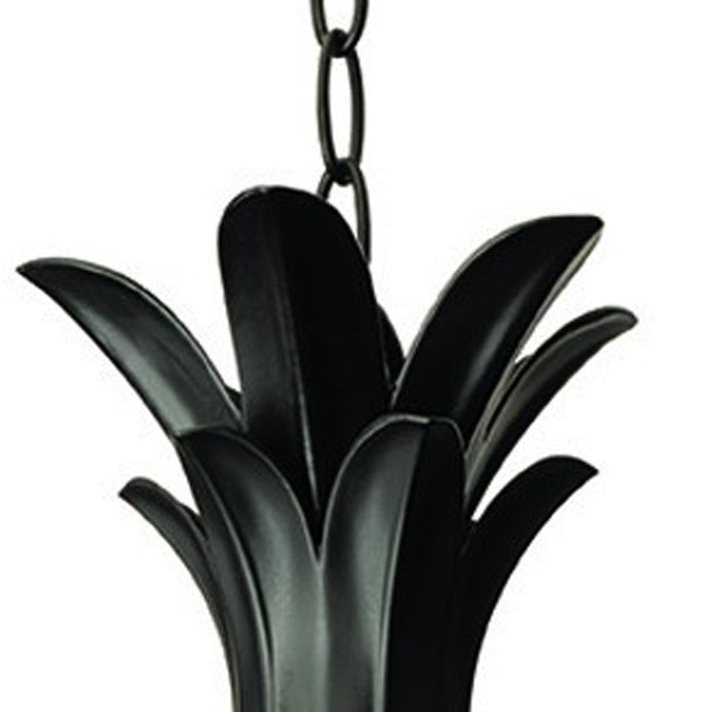 Lanai 3-Light Black Coral Hanging Light