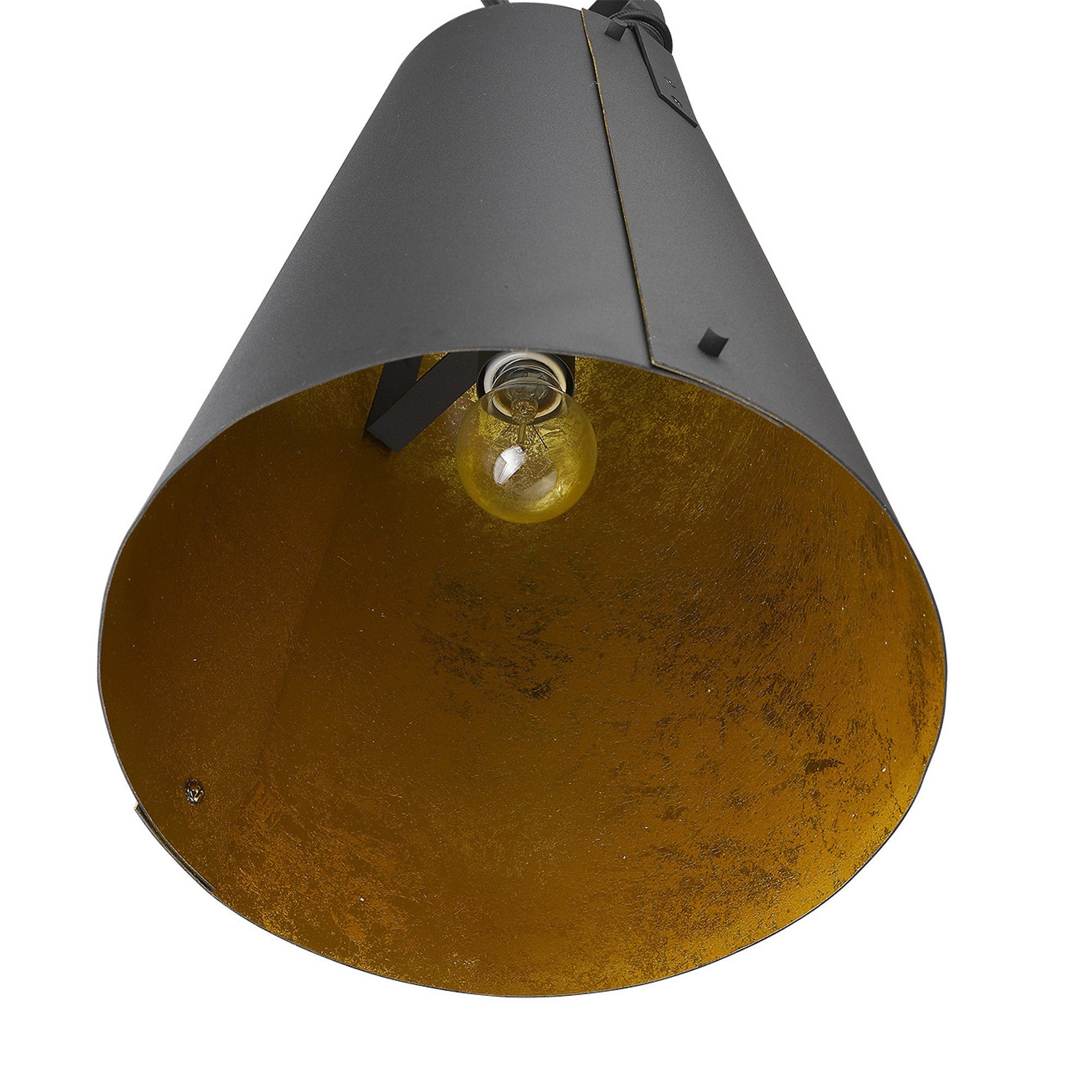 Faza 1-Light Matte Black Pendant