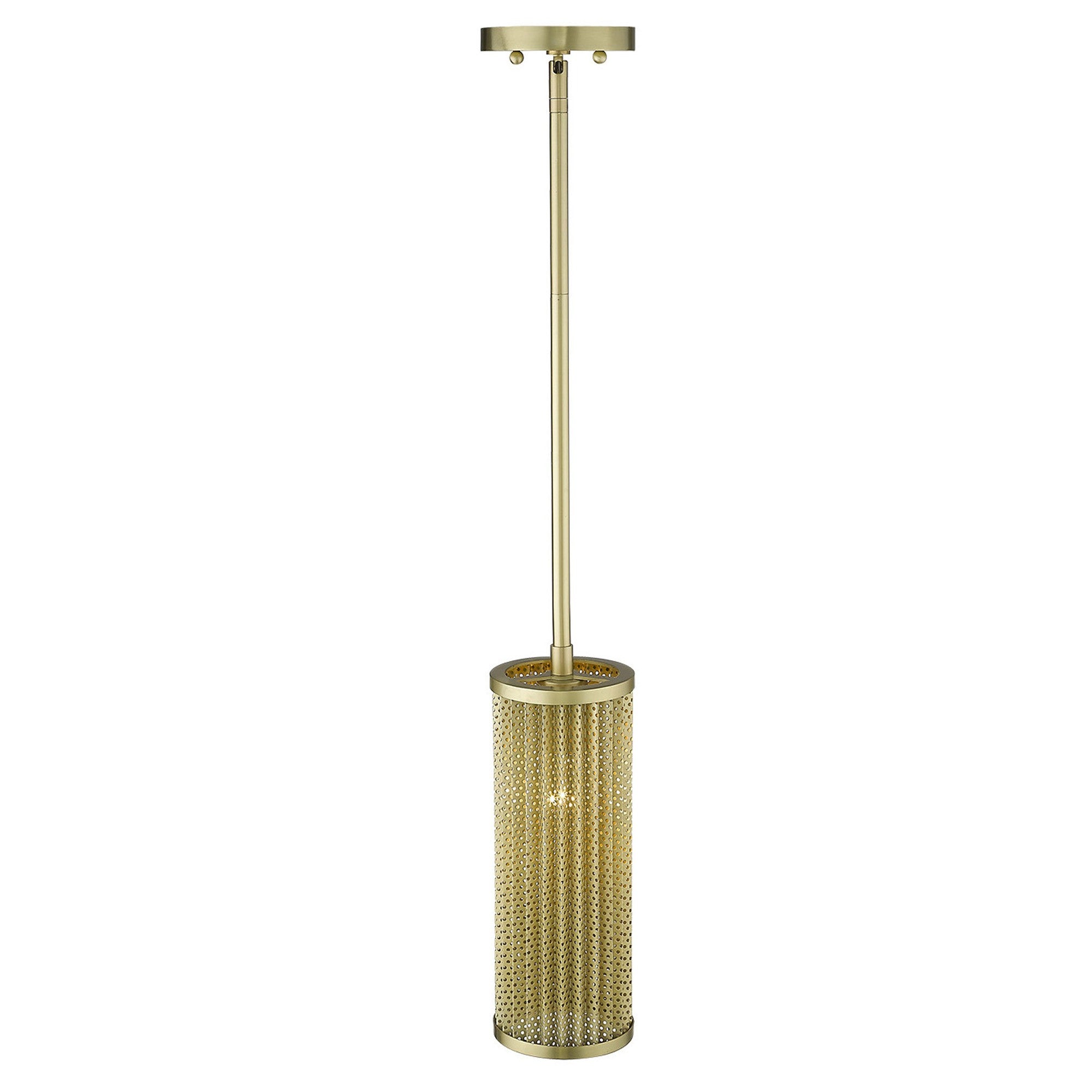 Basetti 1-Light Gold Pendant