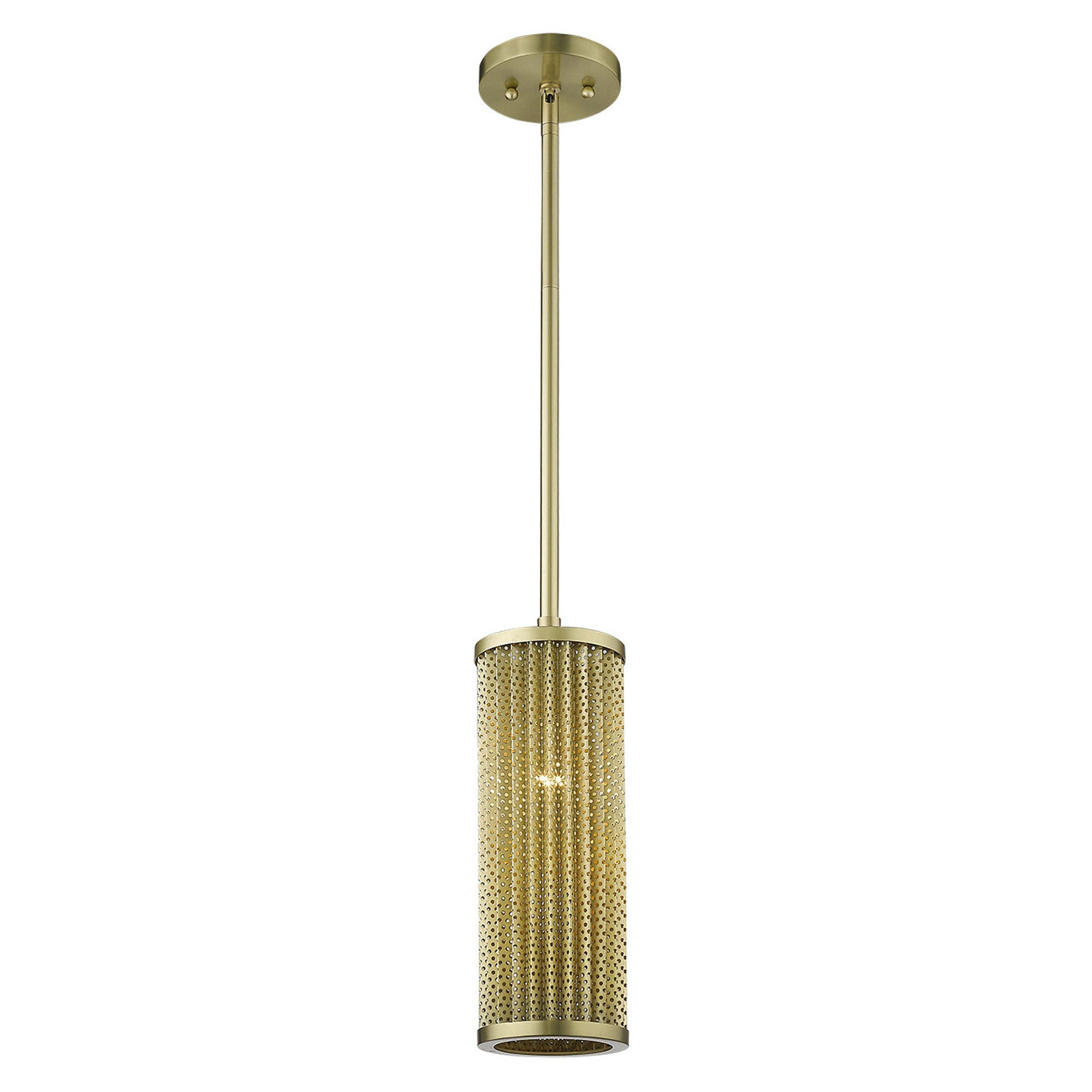 Basetti 1-Light Gold Pendant