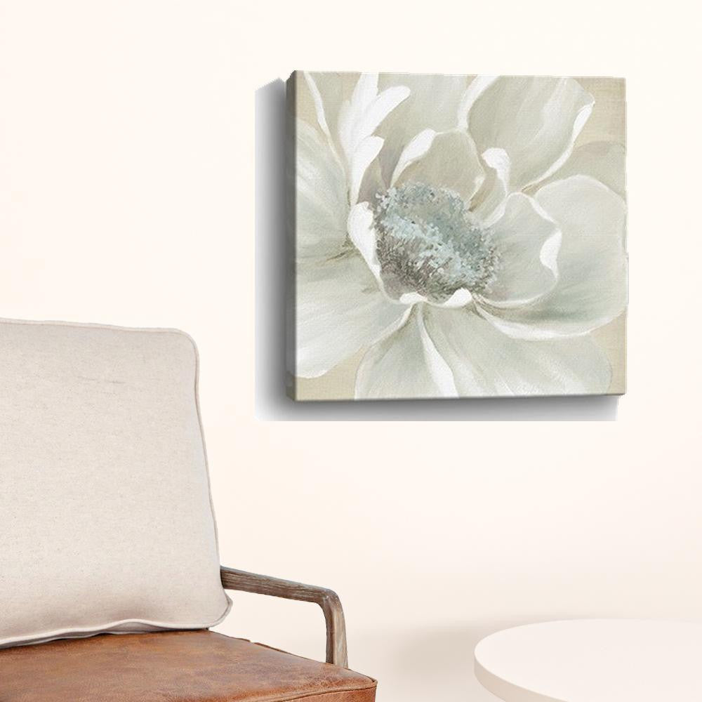 Soft Winter Flower Unframed Print Wall Art