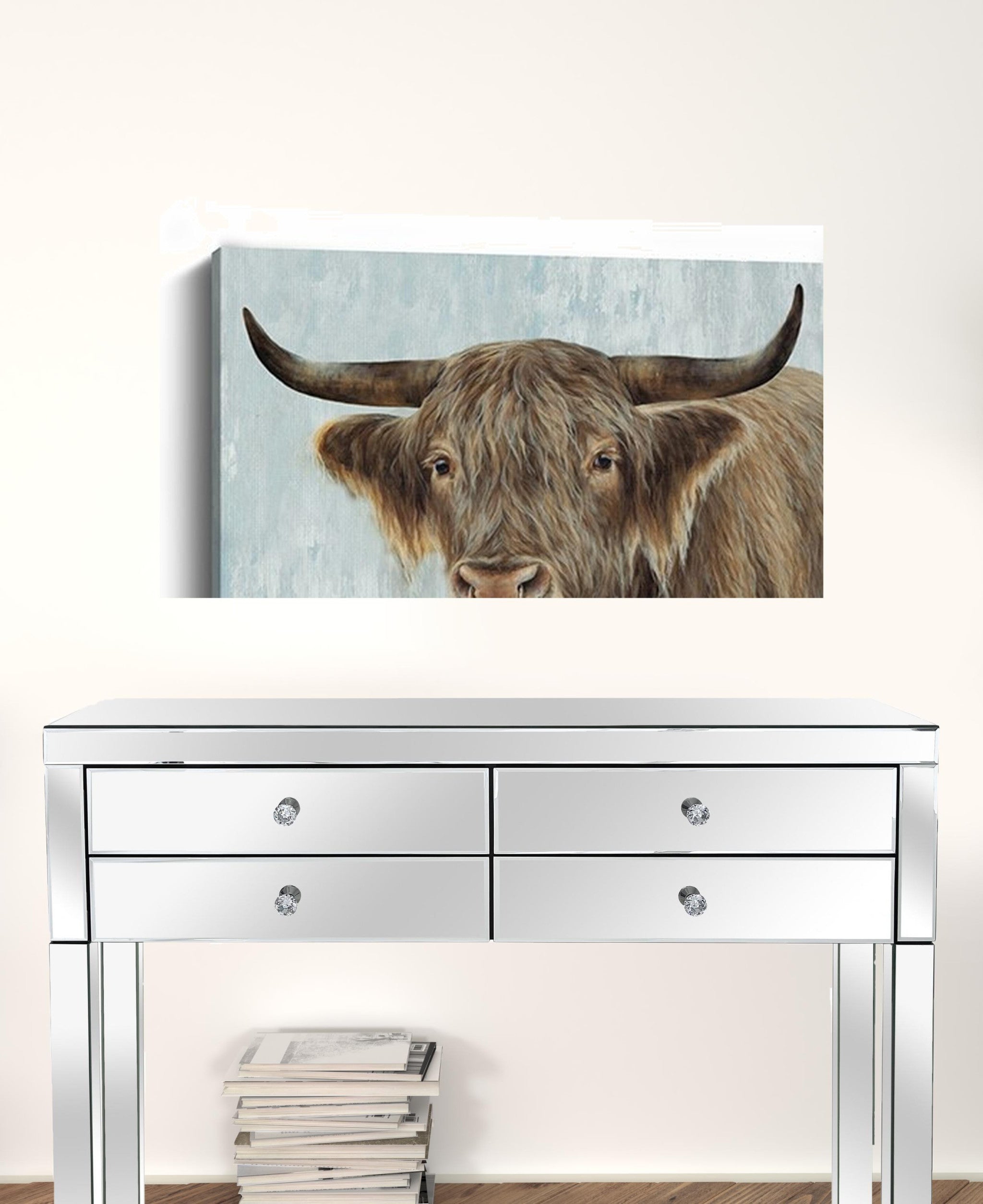 32" x 24" Bold No Bull Canvas Wall Art