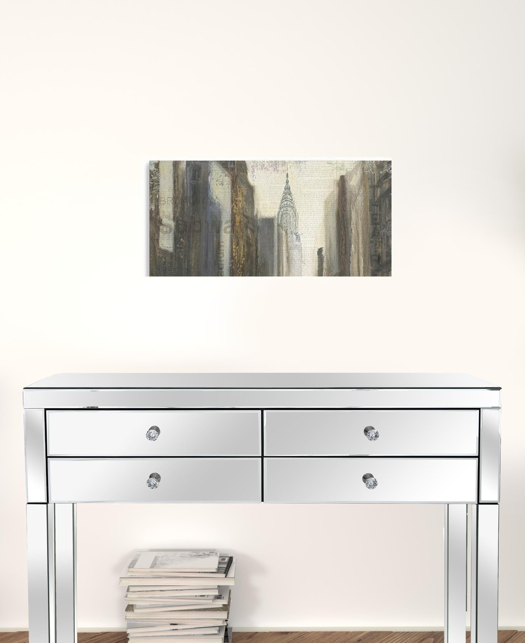 Nyc Urban Street Scene Unframed Print Wall Art