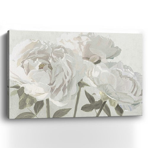 Neutral Flowers In Bloom Unframed Print Wall Art