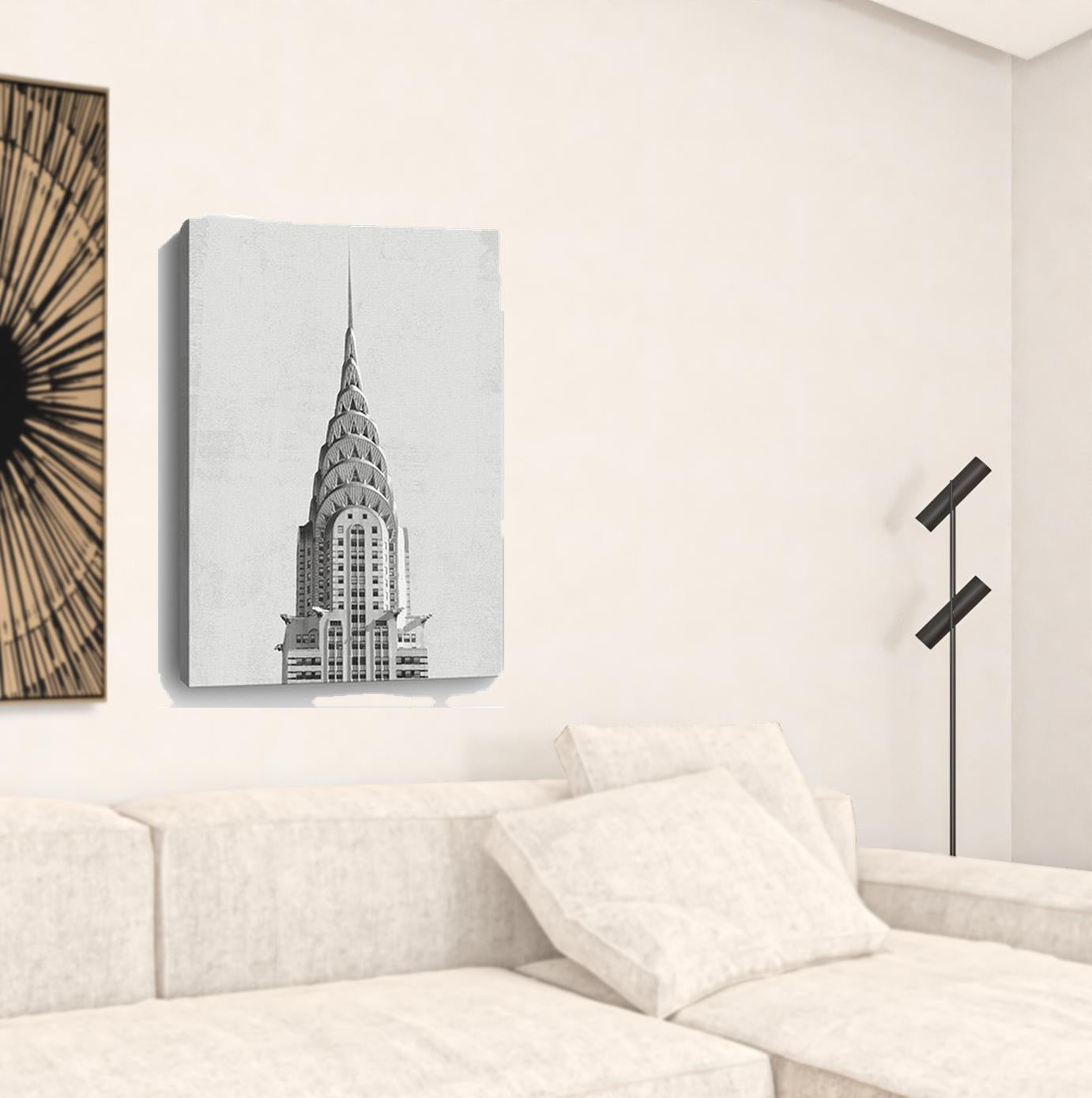 36" x 24" Vintage NYC Canvas Wall Art