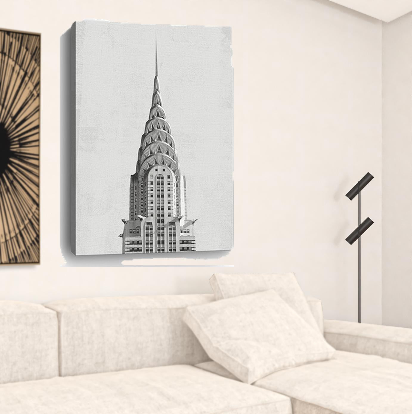 48" x 32" Vintage NYC Canvas Wall Art