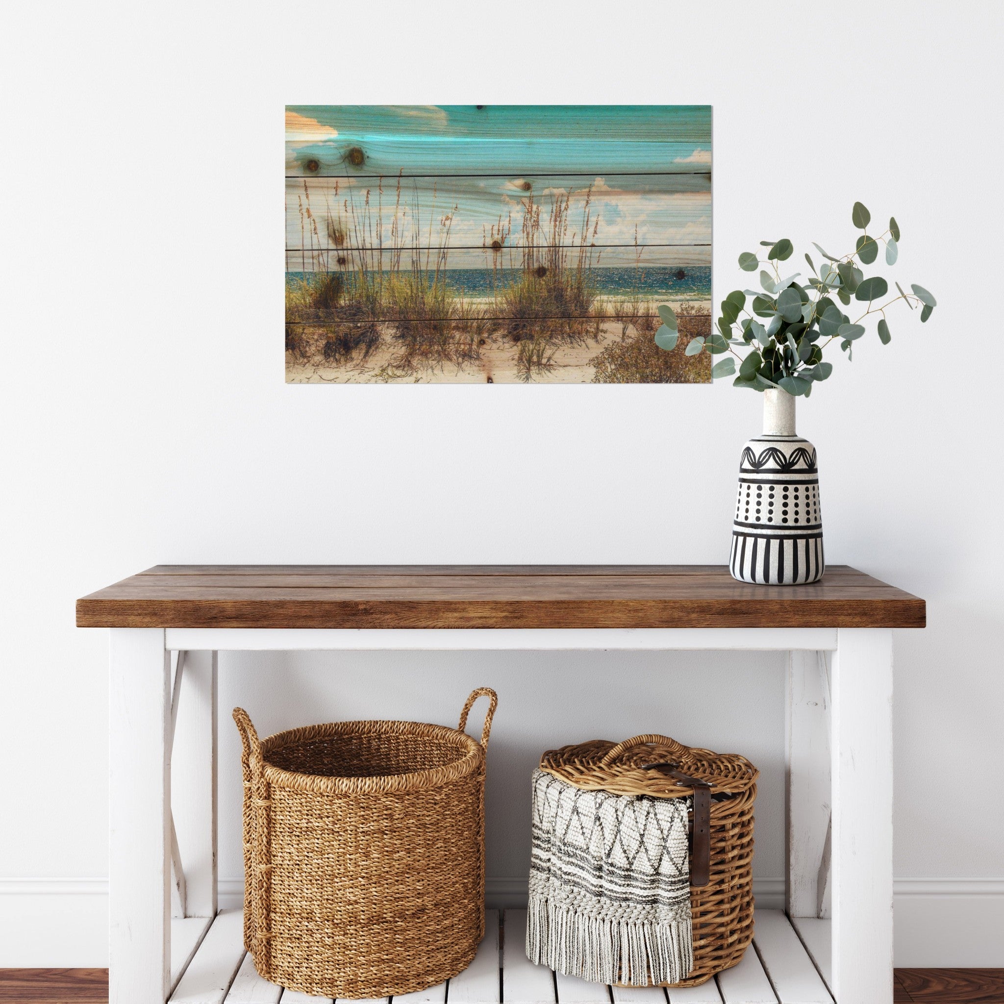 Ocean Sand Dunes Unframed Photograph Wall Art