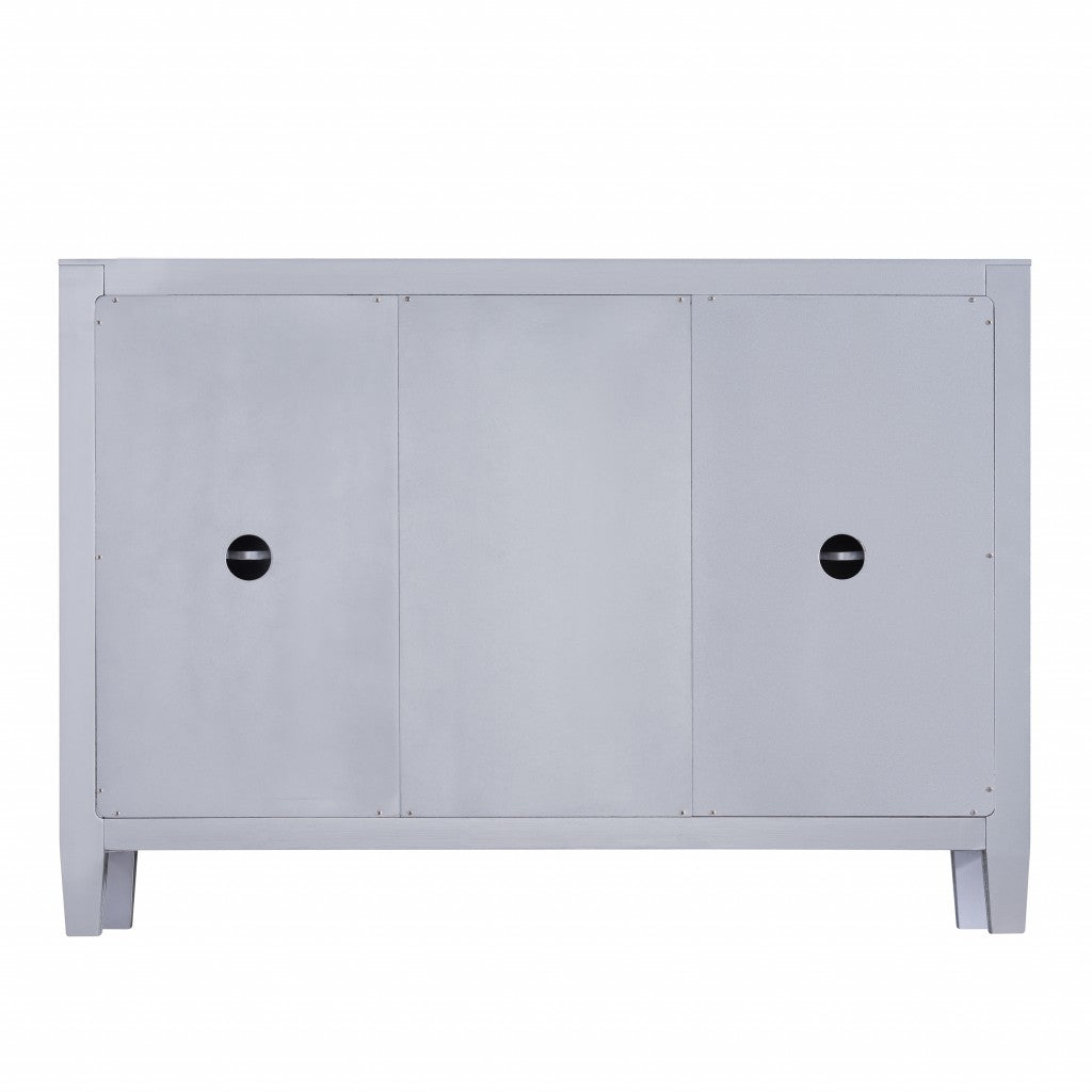 Glamorous Mirrored Bling Multi Storage Accent Cabinet