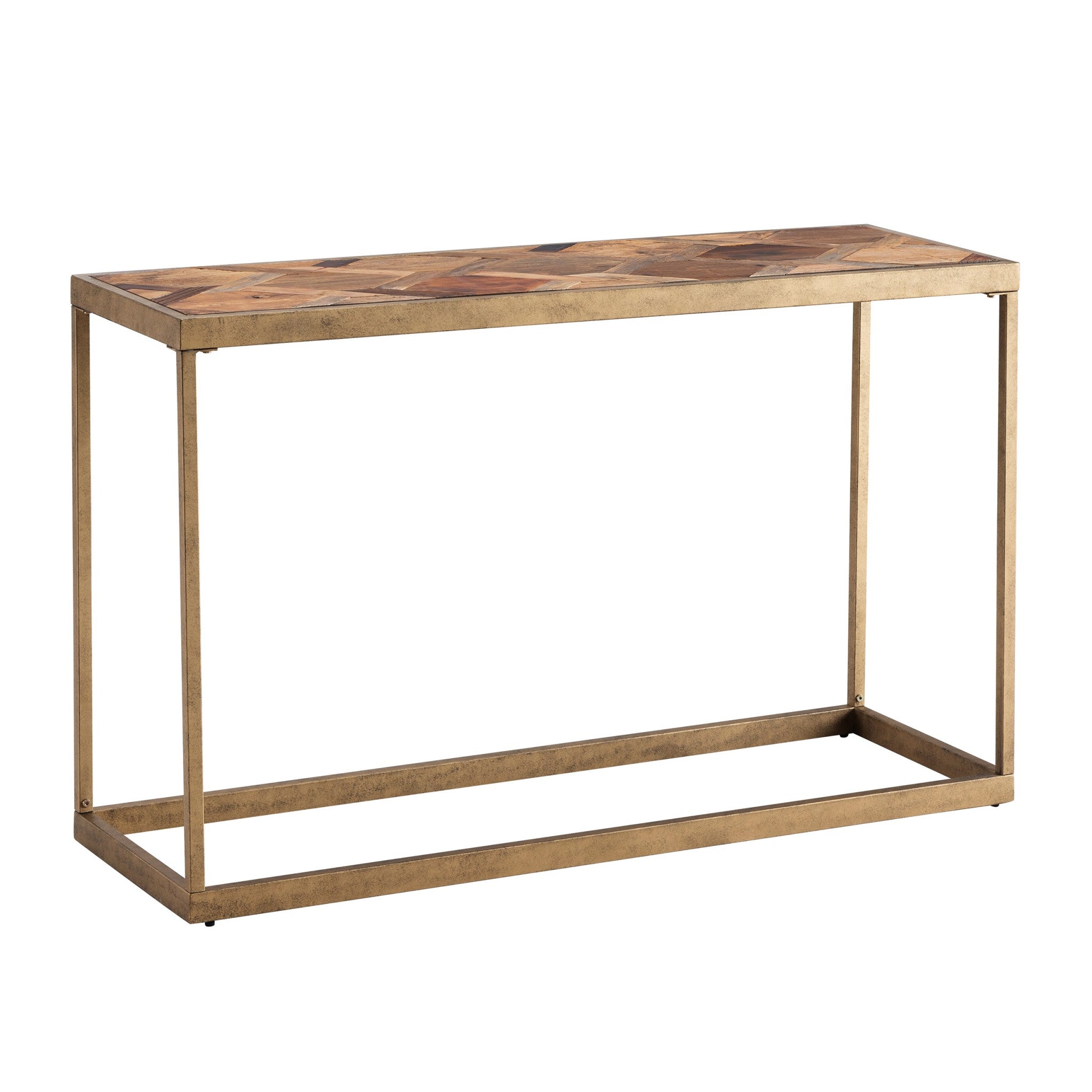 48" Natural Frame Console Table