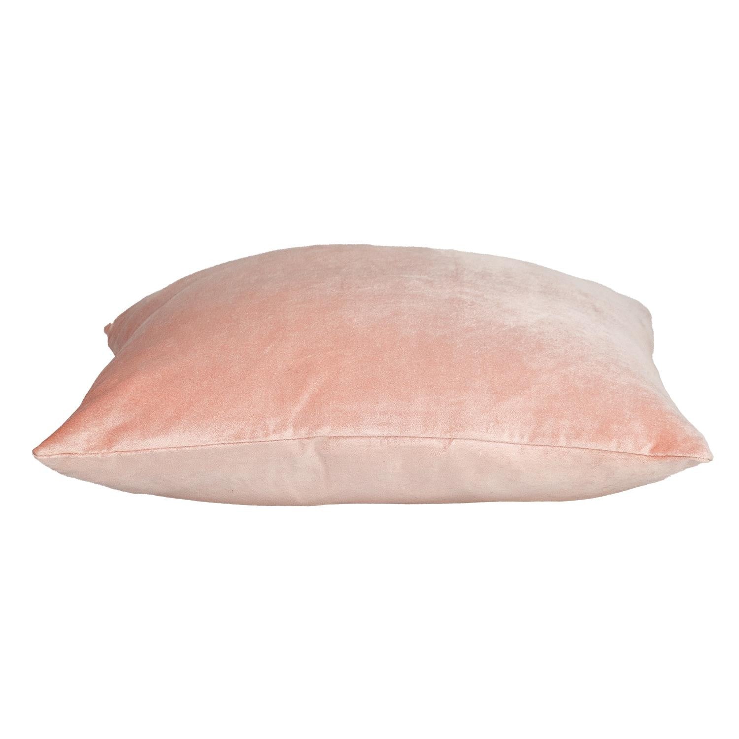 Transitional Pink Soft Touch Throw Pillow - Small