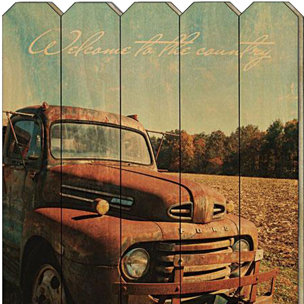 Welcome To The Country Unframed Print Wall Art