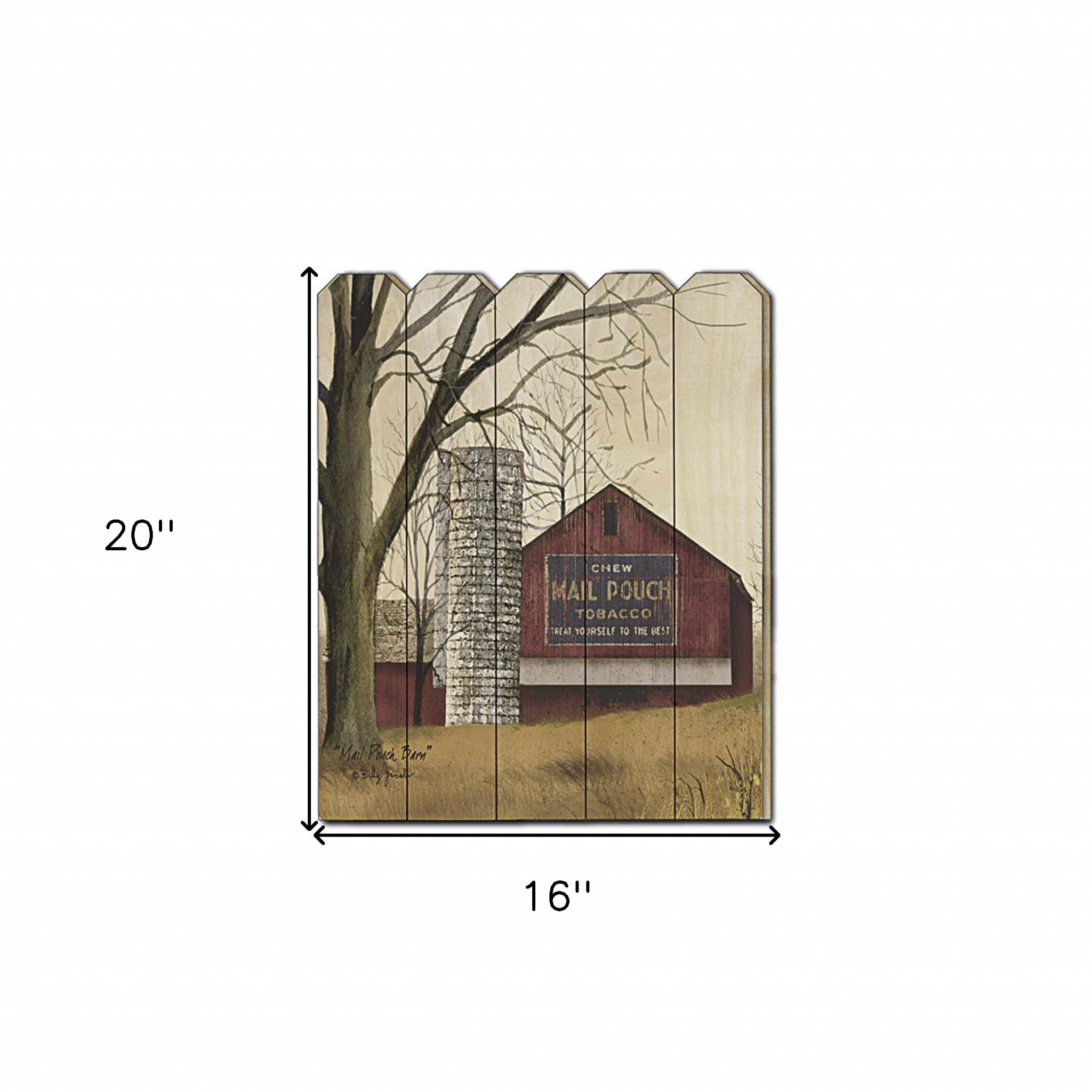 Mail Pouch Barn 1 Unframed Print Wall Art