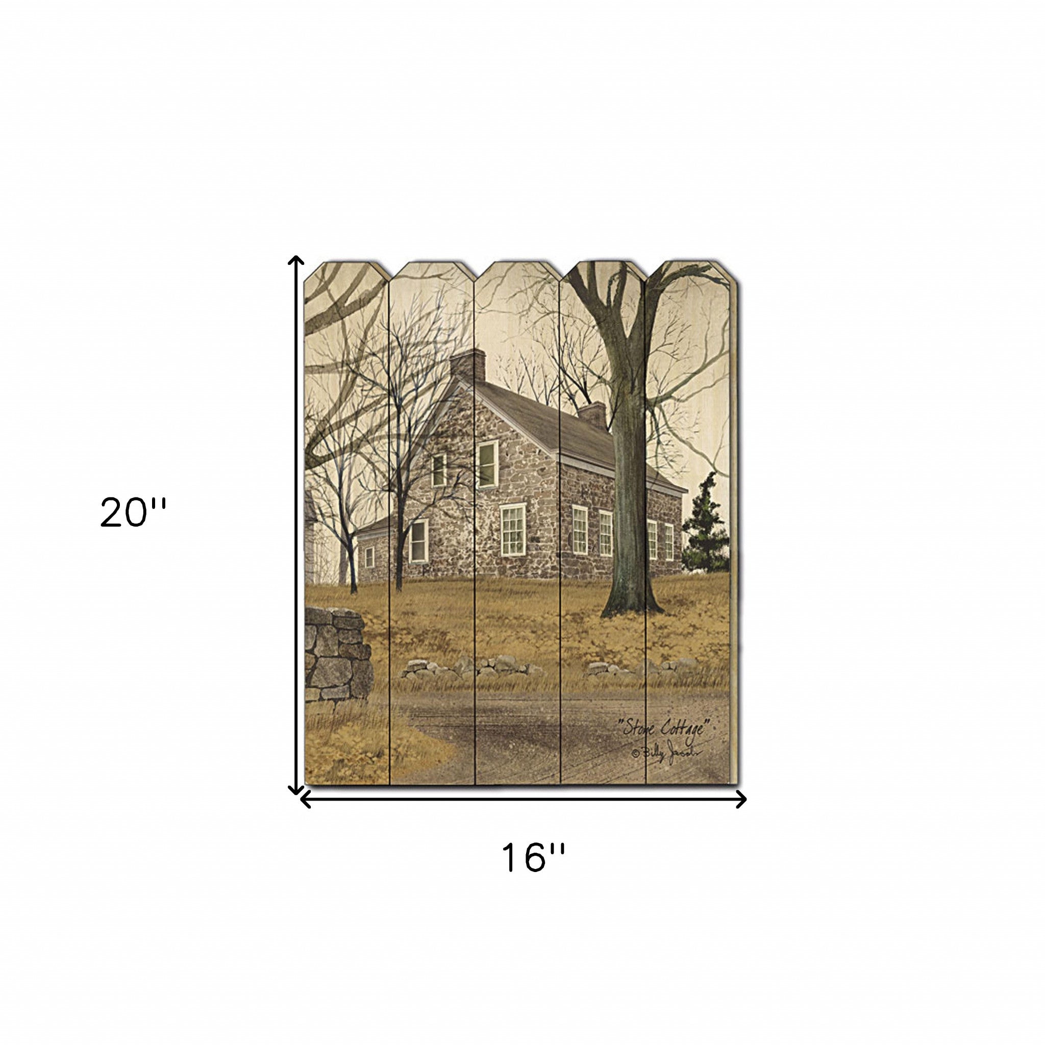 Stone Cottage Unframed Print Wall Art