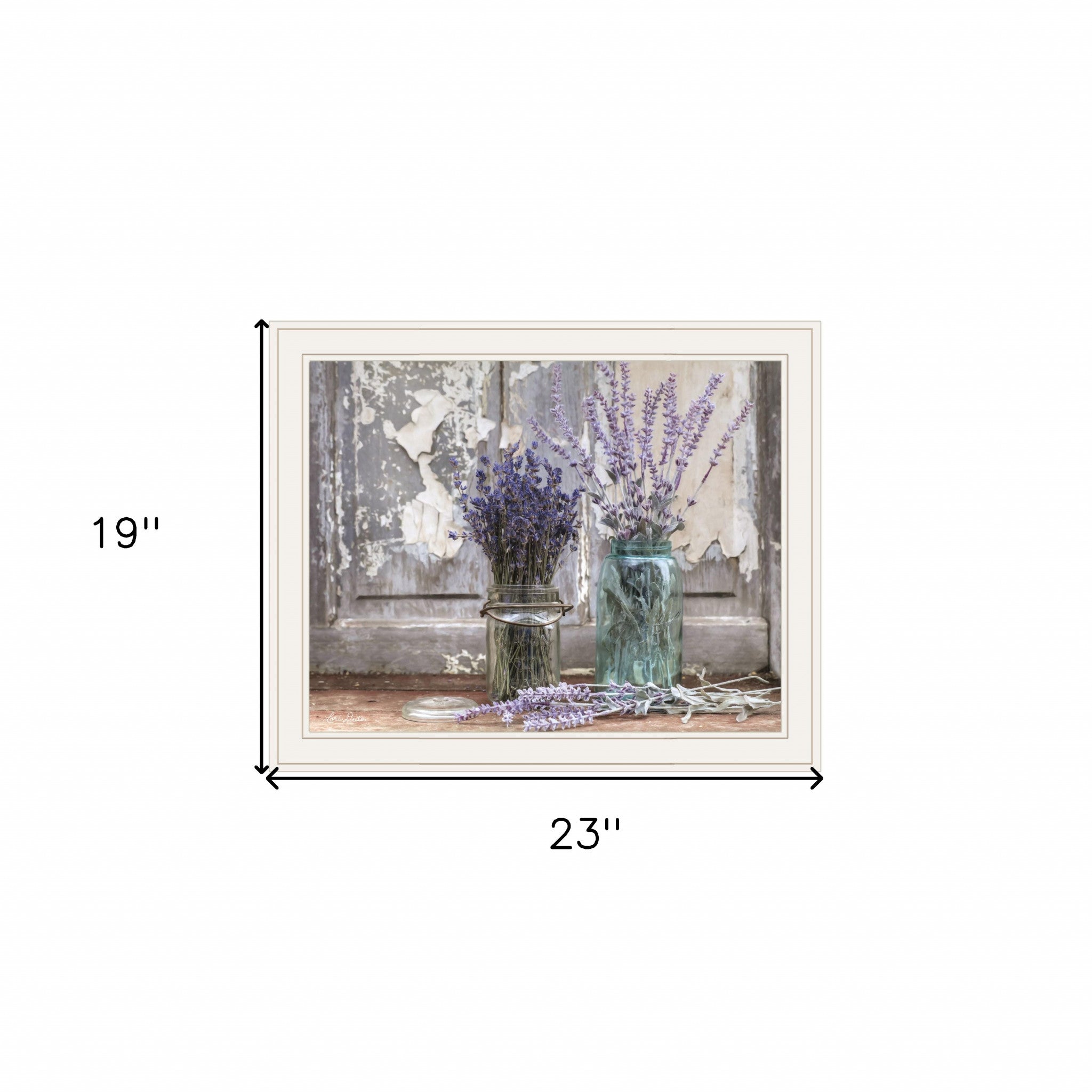 Abundance Of Beauty 1 White Framed Print Wall Art