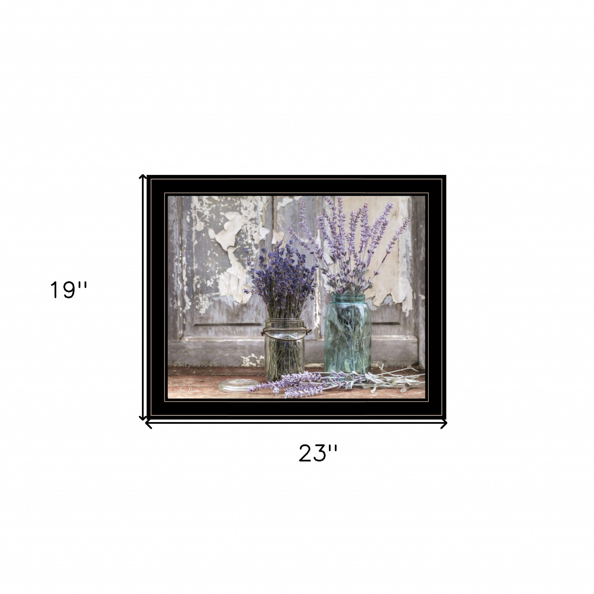 Abundance Of Beauty 2 Black Framed Print Wall Art