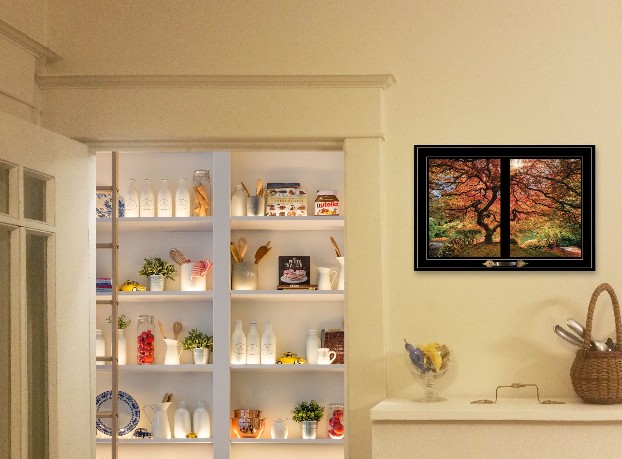 First Colors Of Fall I 4 Black Framed Print Wall Art