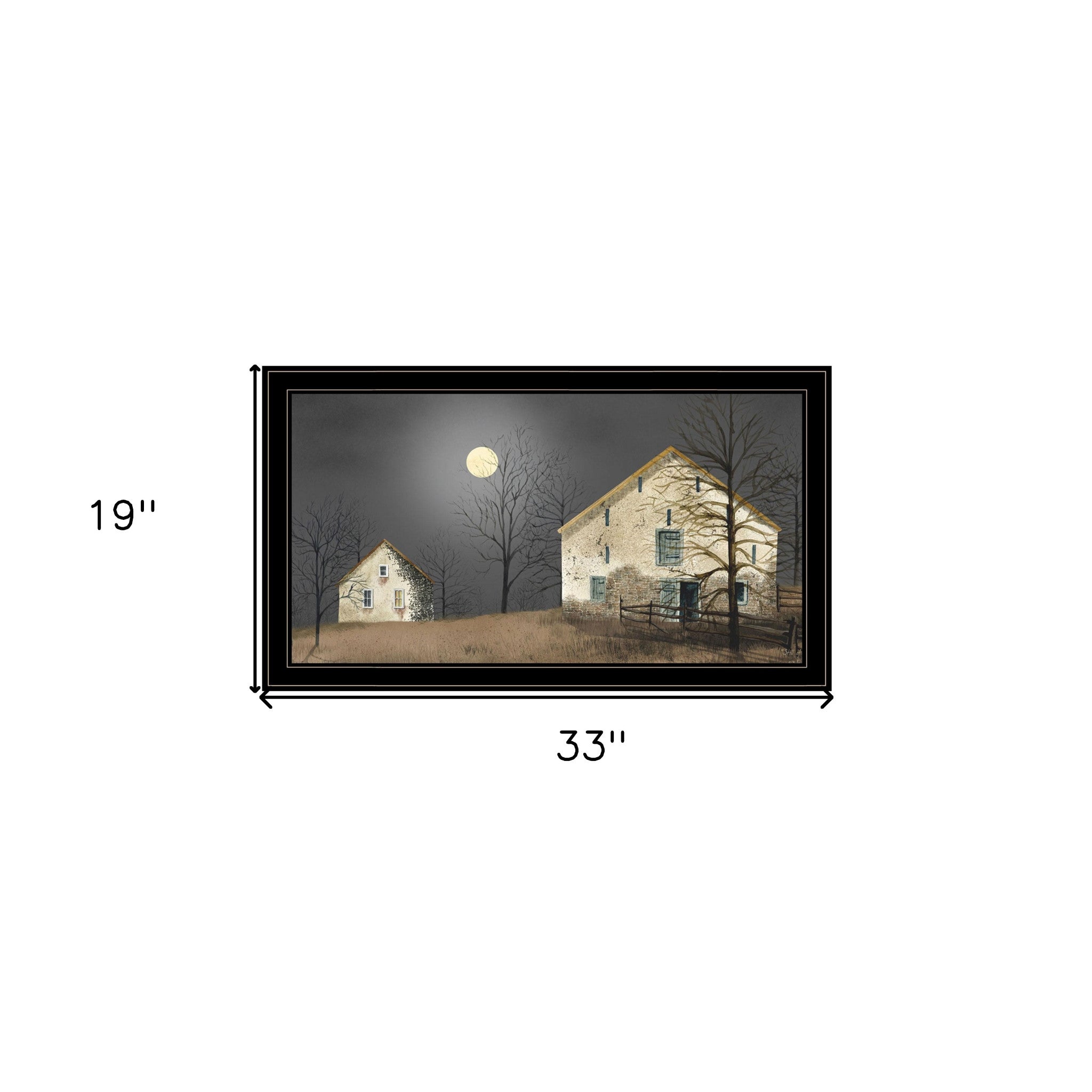 Still Of The Night 6 Black Framed Print Wall Art