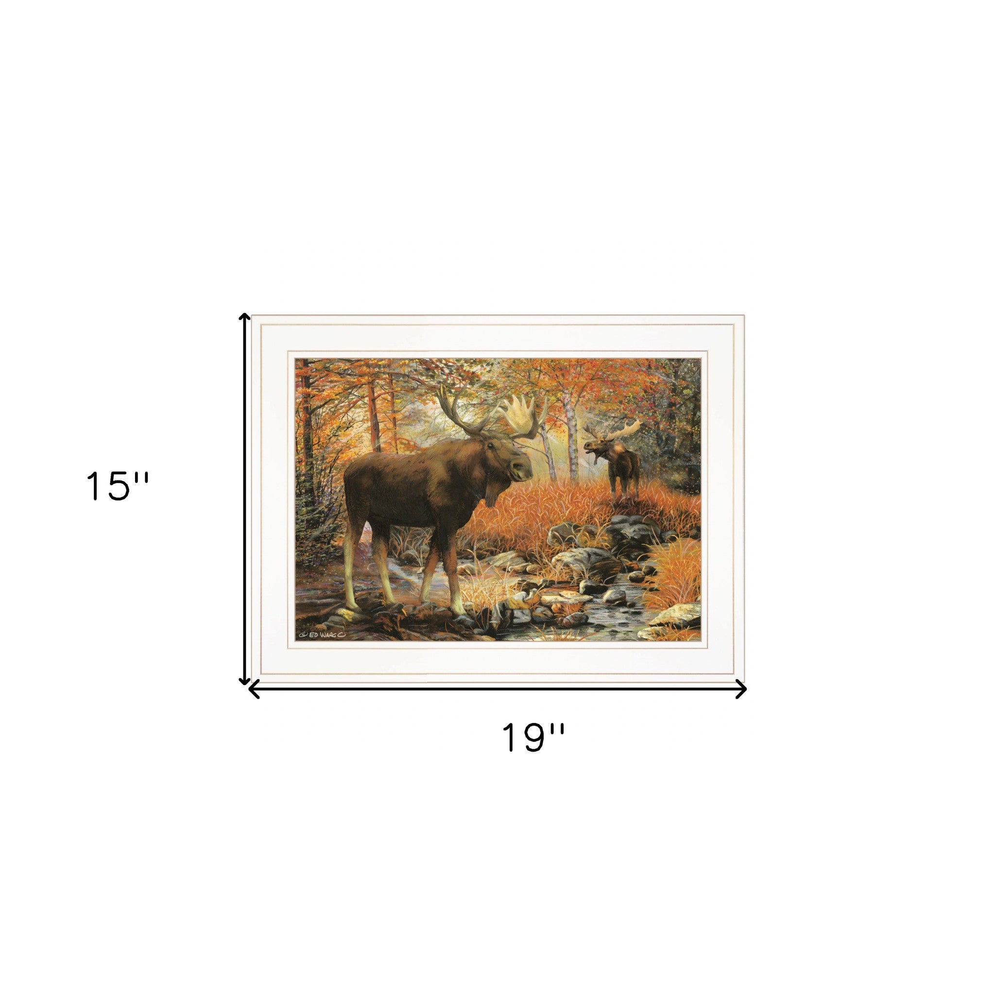 Call Of The Wild 2 White Framed Print Wall Art