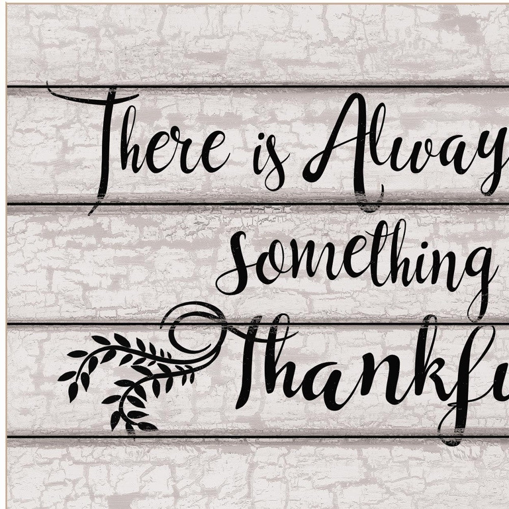 Always Thankful 2 White Framed Print Wall Art