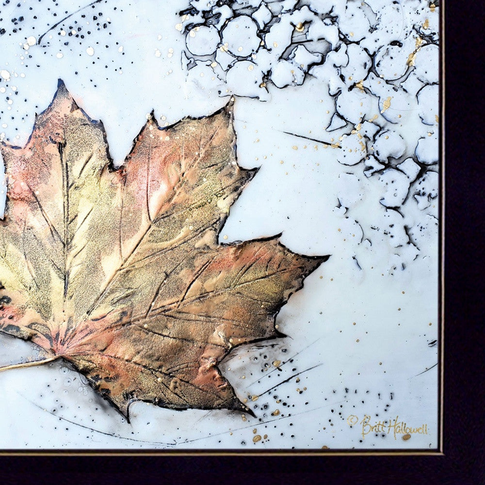 Channeling Fall 1 [1] Black Framed Print Wall Art