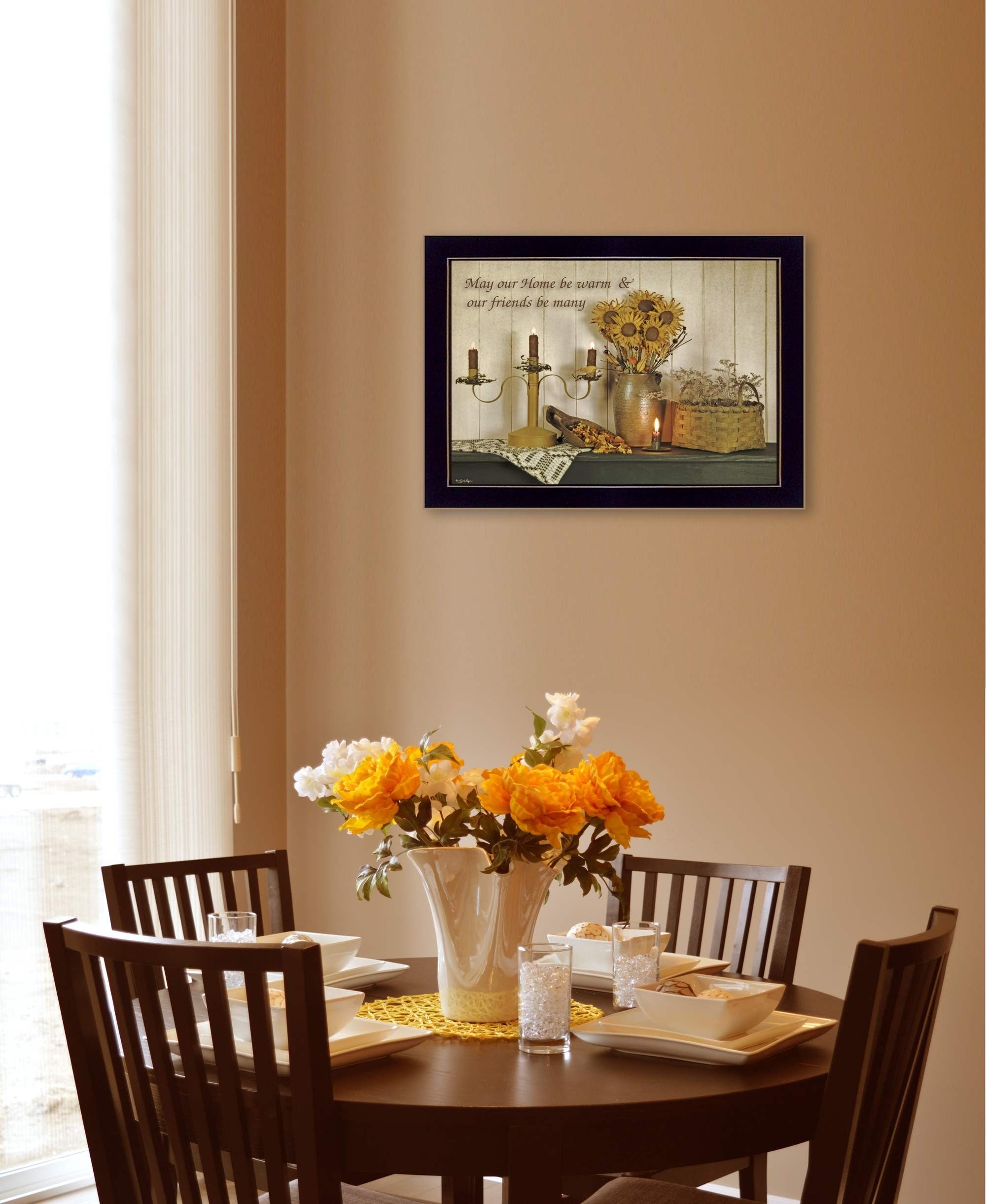 Our Home 1 Black Framed Print Wall Art