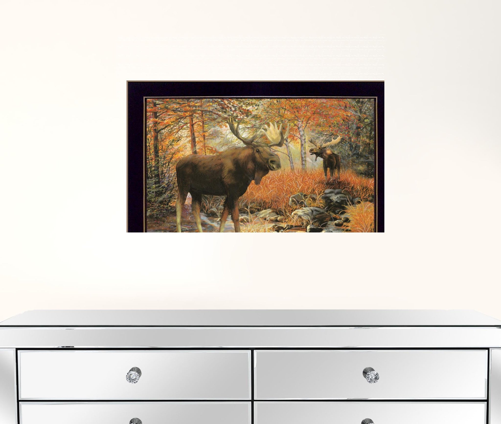 Call Of The Wild 1 Black Framed Print Wall Art