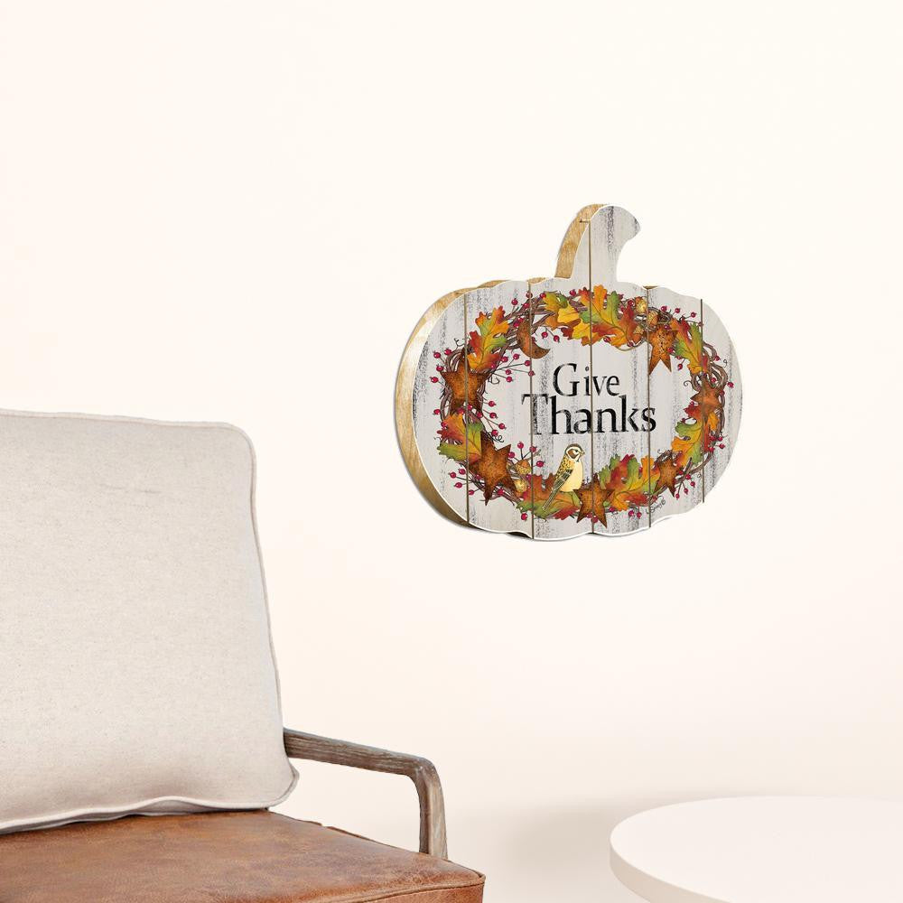 Give Thanks 3 Unframed Print Wall Art