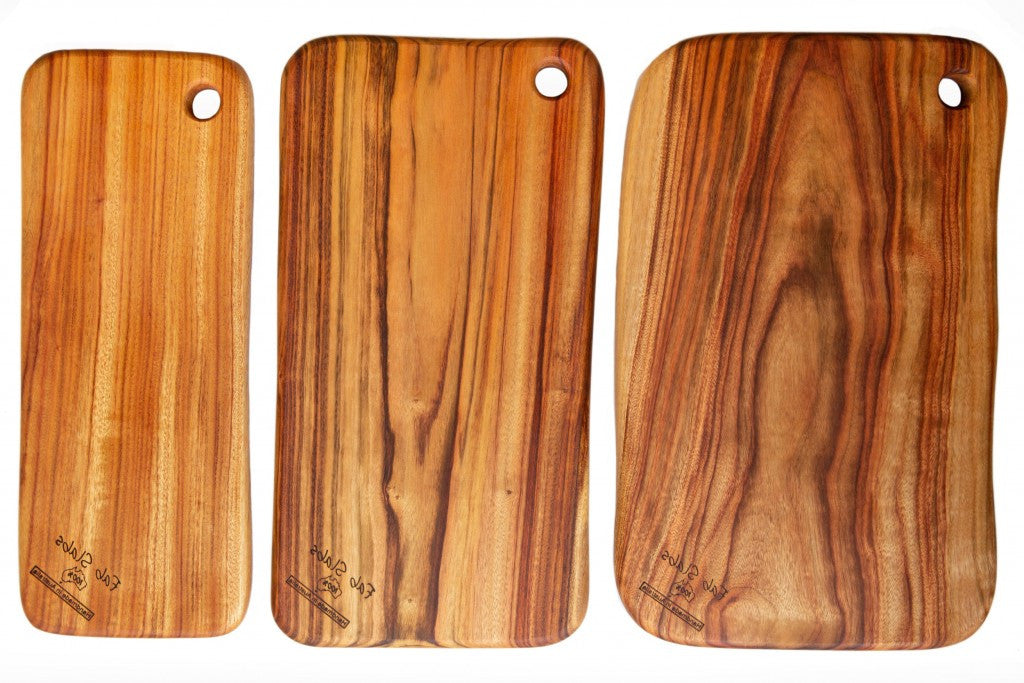 Natural Rounded Rectangle Anti-Bacterial Cutting Board