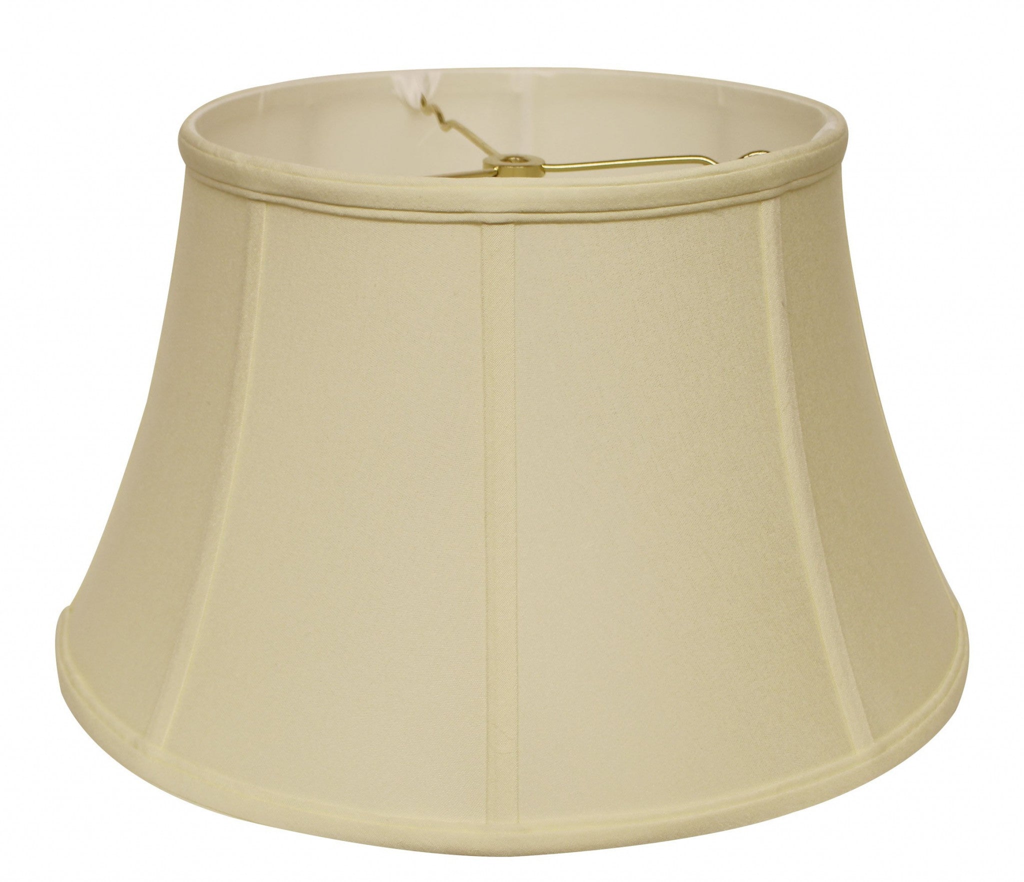 15" Ivory Drum No Slub Lampshade