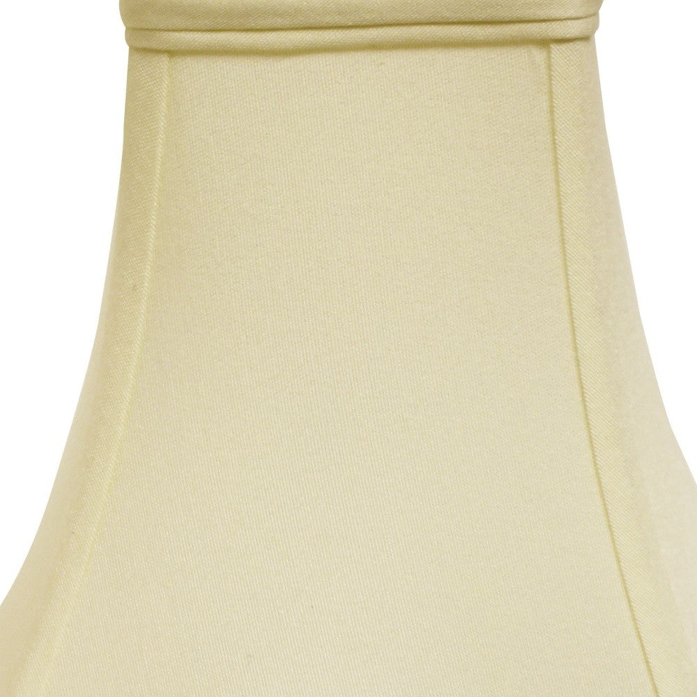 16" Ivory Premium Square No Slub Lampshade