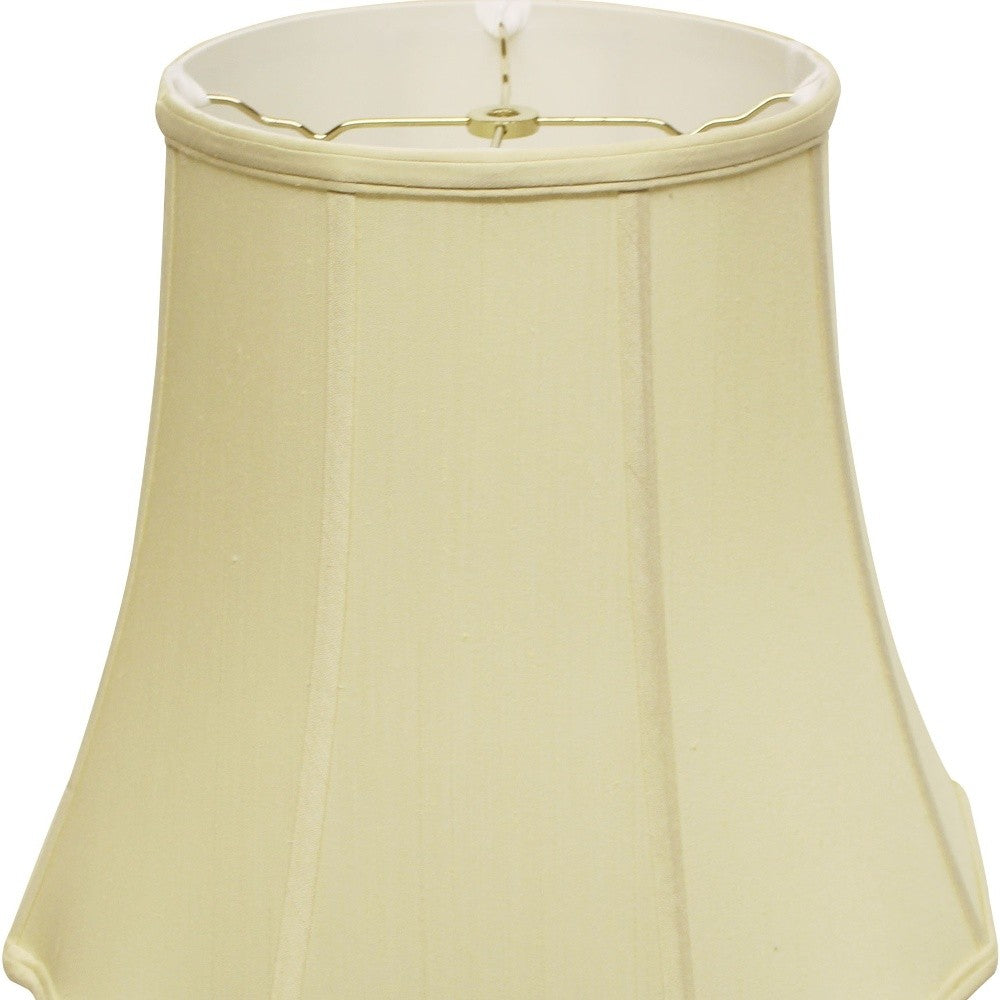 16" Antique White Premium Octagon Monay Shantung Lampshade