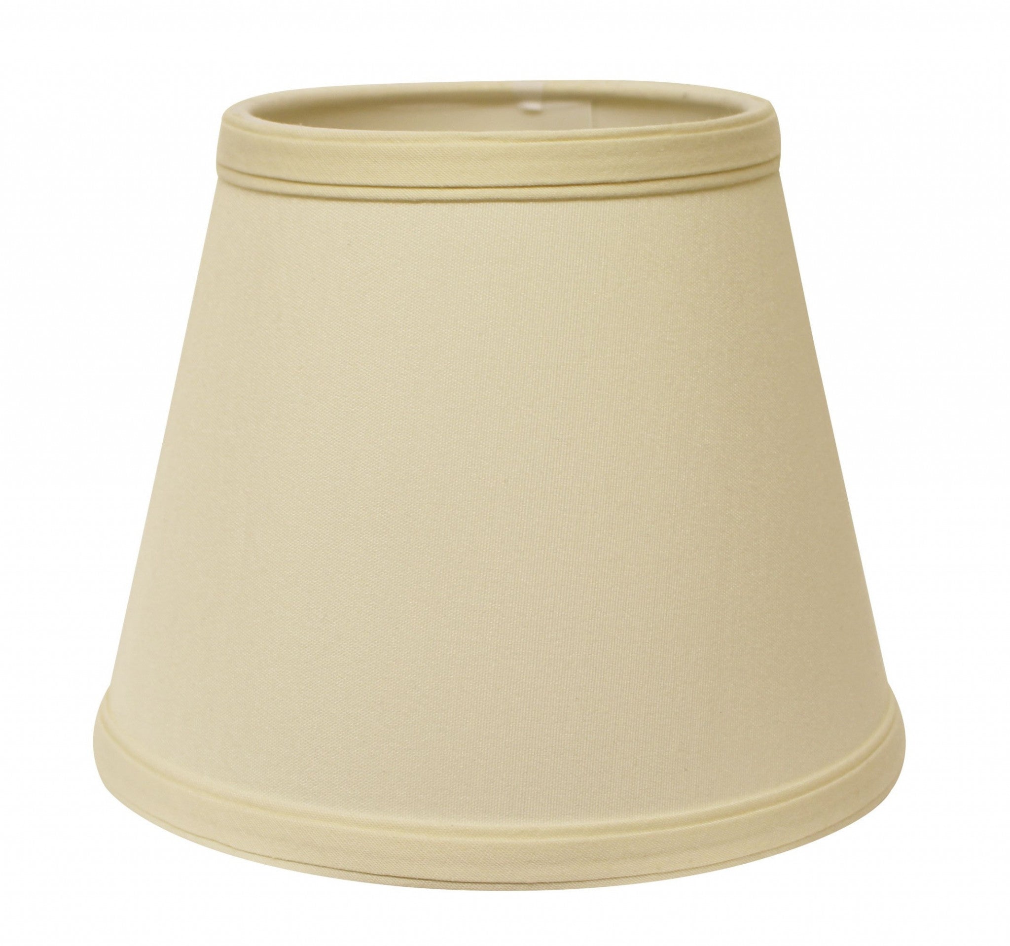 19" Ivory Empire Slanted No Slub Lampshade