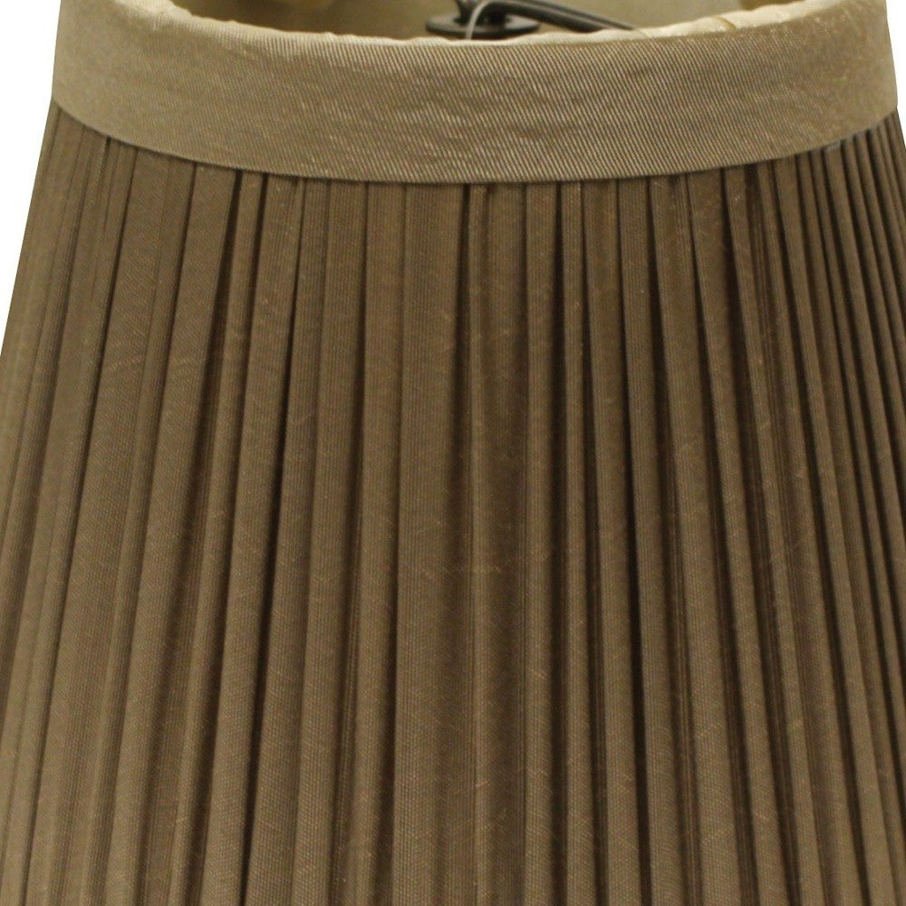 7" Ash Set of 6 Slanted Chandelier Tafetta Lampshades