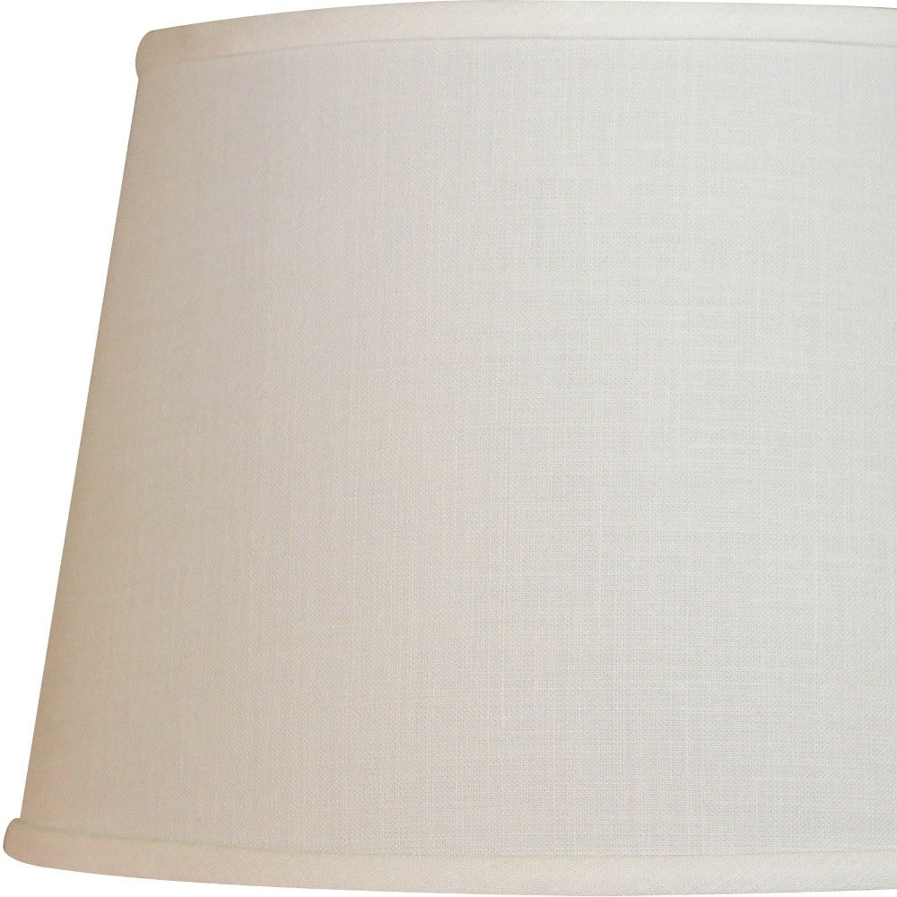 16" Ivory Throwback Drum No Slub Lampshade