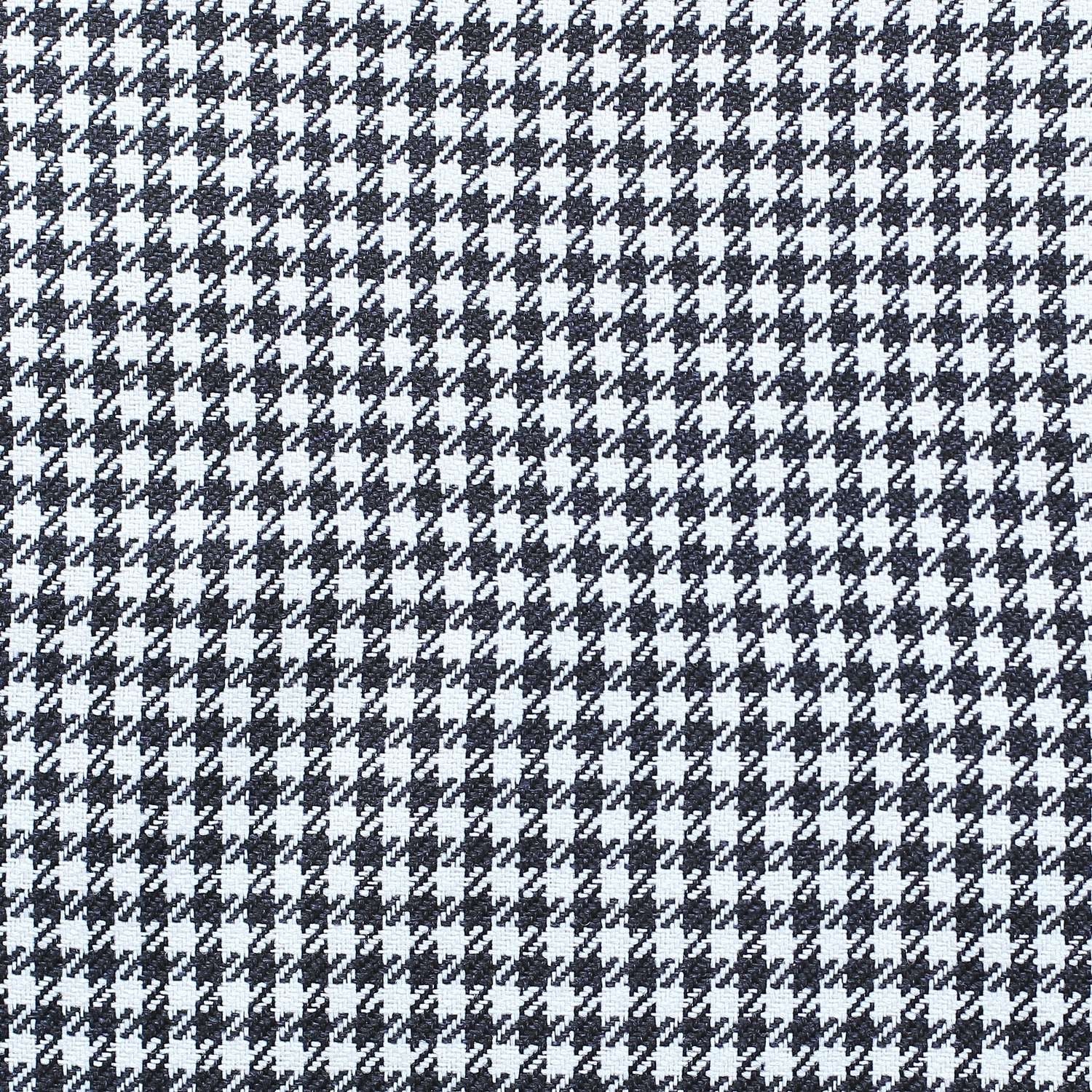 12" X 20" Grey Houndstooth Zippered Handmade Polyester Lumbar Pillow Cover