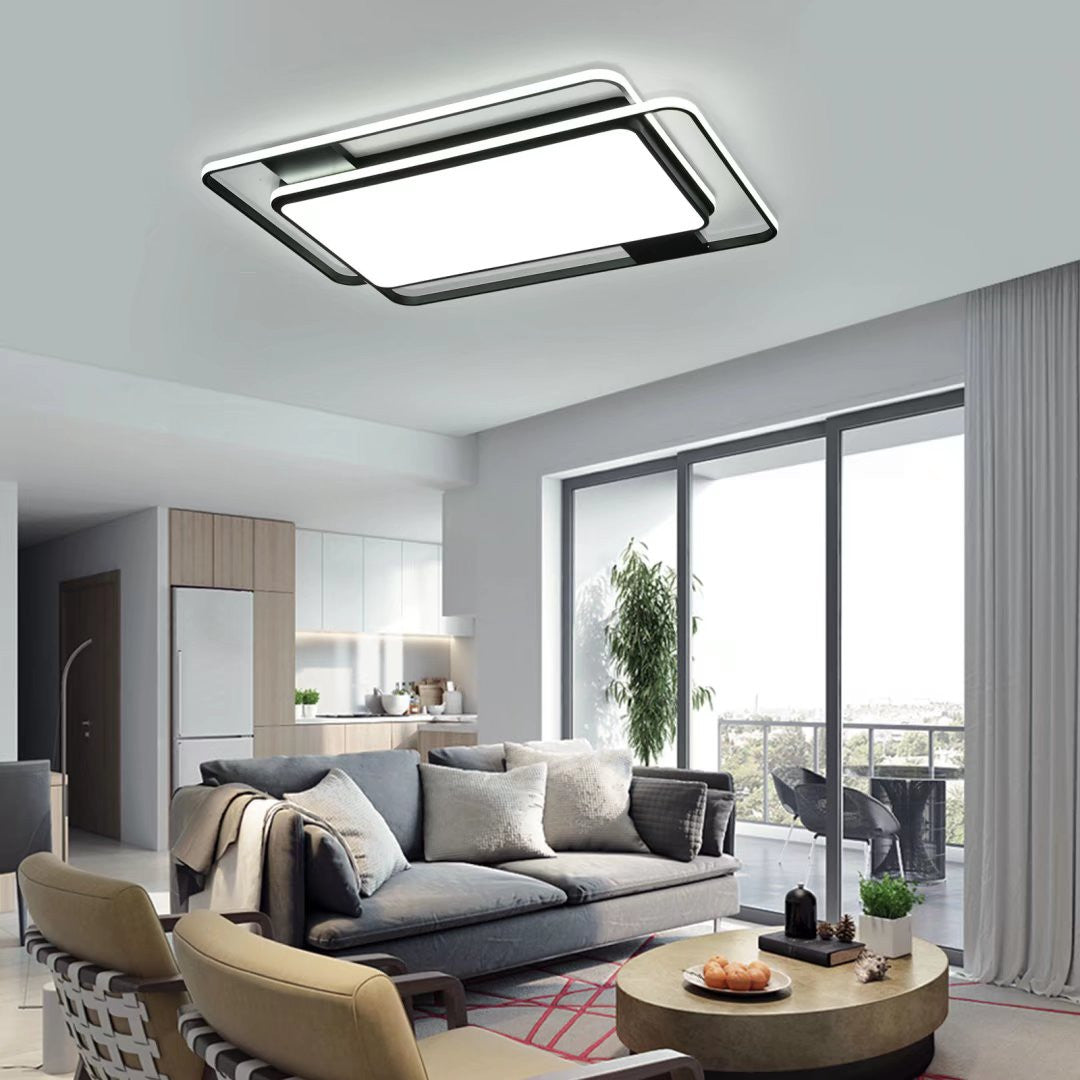 Modern Three Dimensional LED Ceiling Light