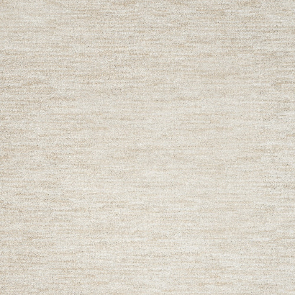 7' X 10' Ivory And Beige Non Skid Indoor Outdoor Area Rug