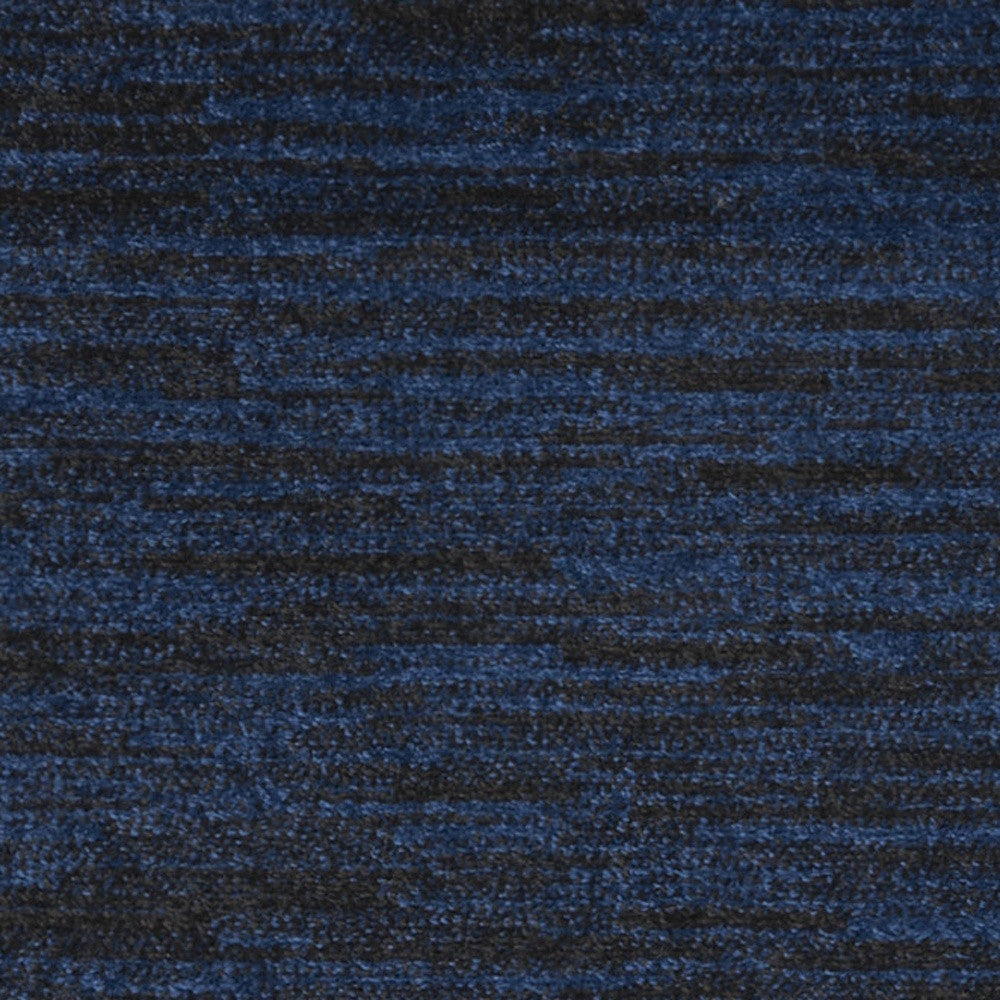 2' X 10' Midnight Blue Non Skid Indoor Outdoor Runner Rug