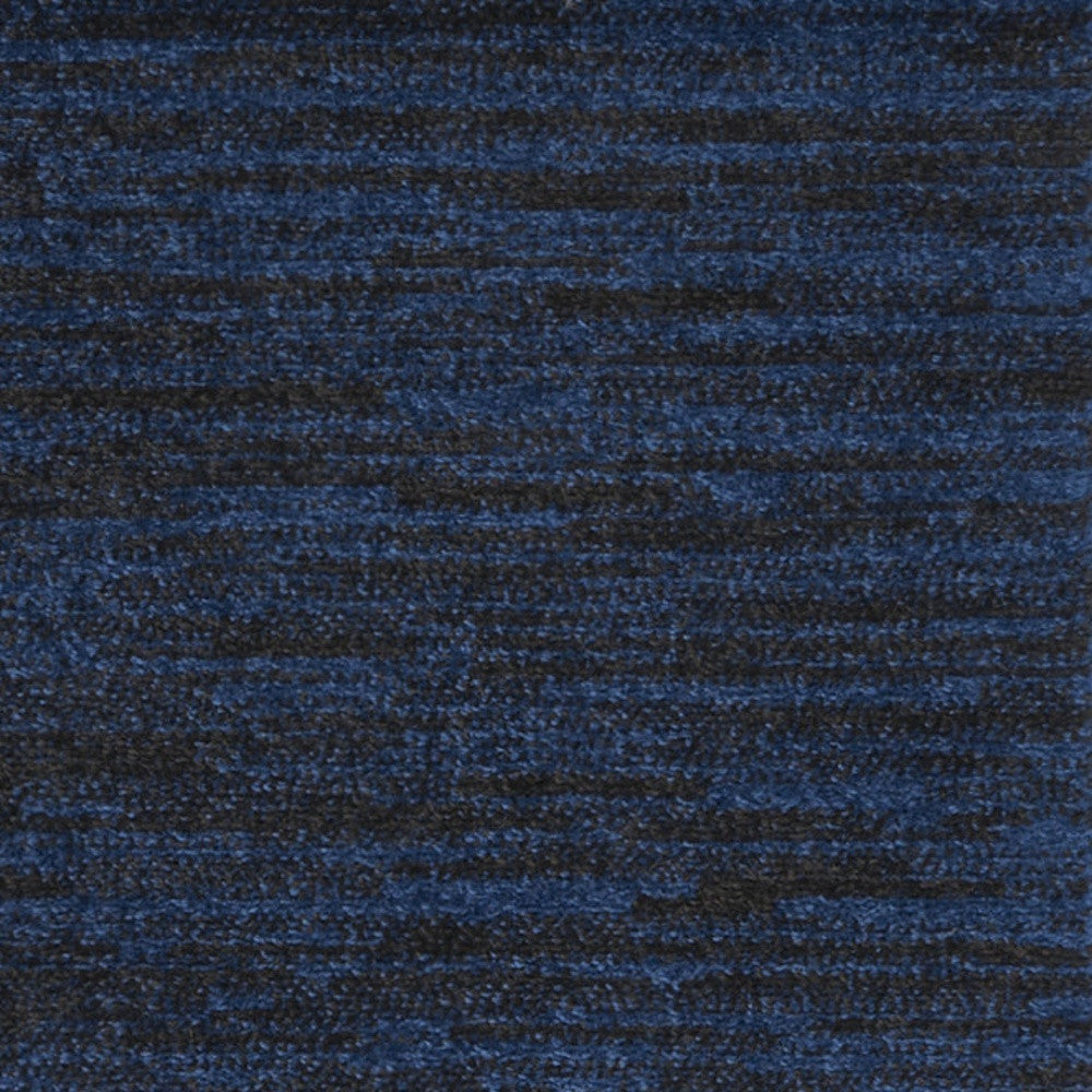 2' X 8' Midnight Blue Non Skid Indoor Outdoor Runner Rug