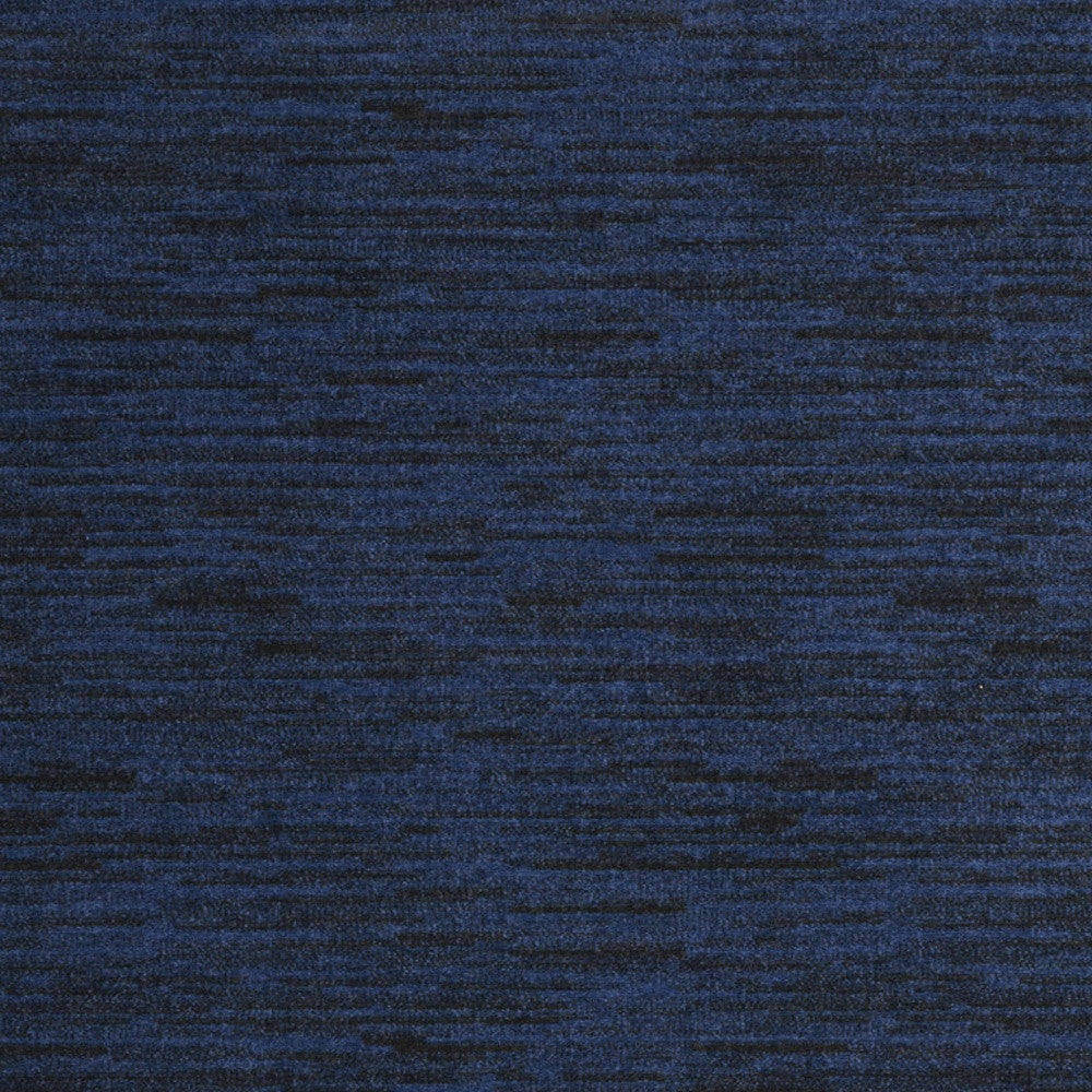 5' X 7' Midnight Blue Non Skid Indoor Outdoor Area Rug