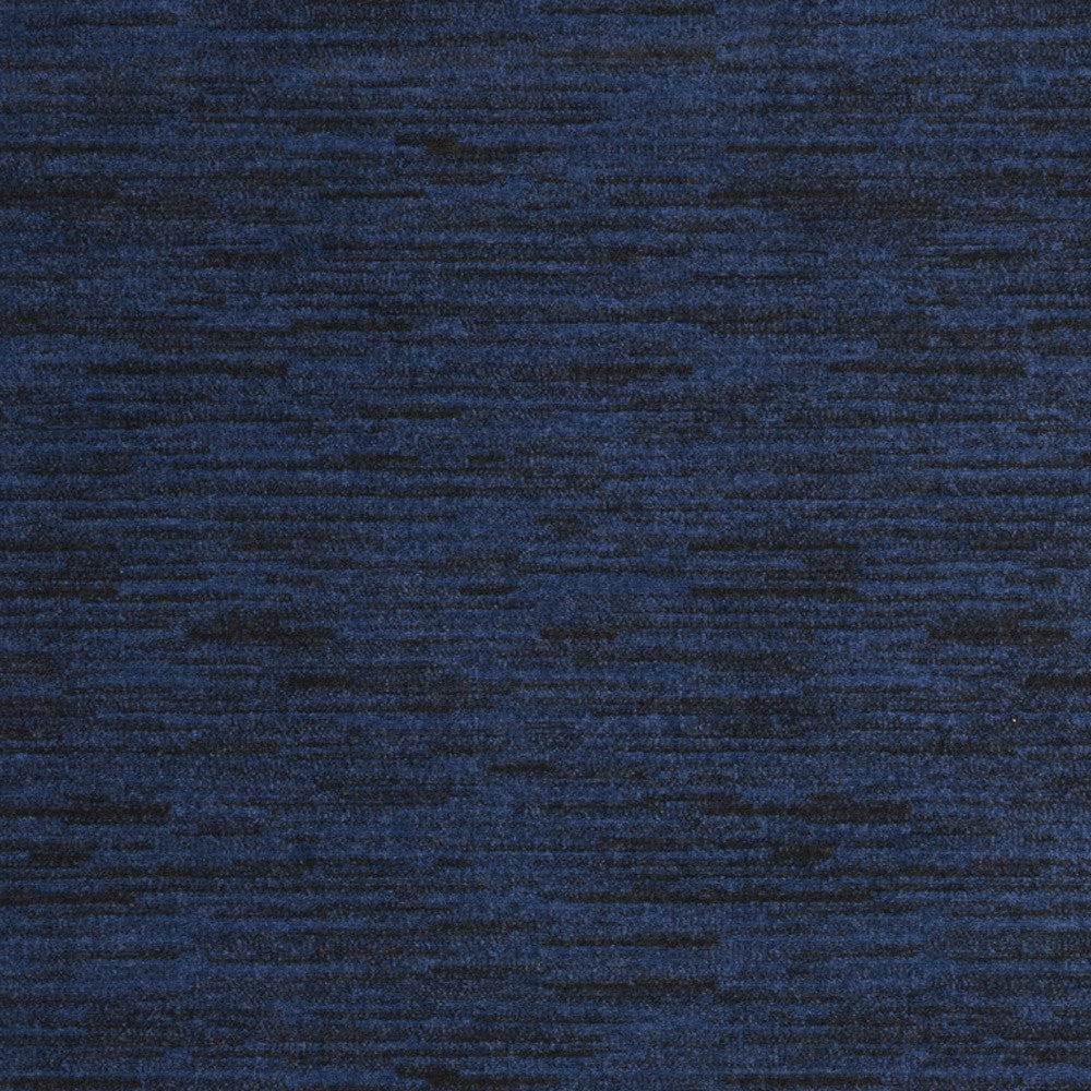 6' X 9' Midnight Blue Indoor Outdoor Area Rug