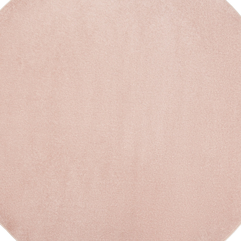 6' X 6' Pink Round Non Skid Indoor Outdoor Area Rug