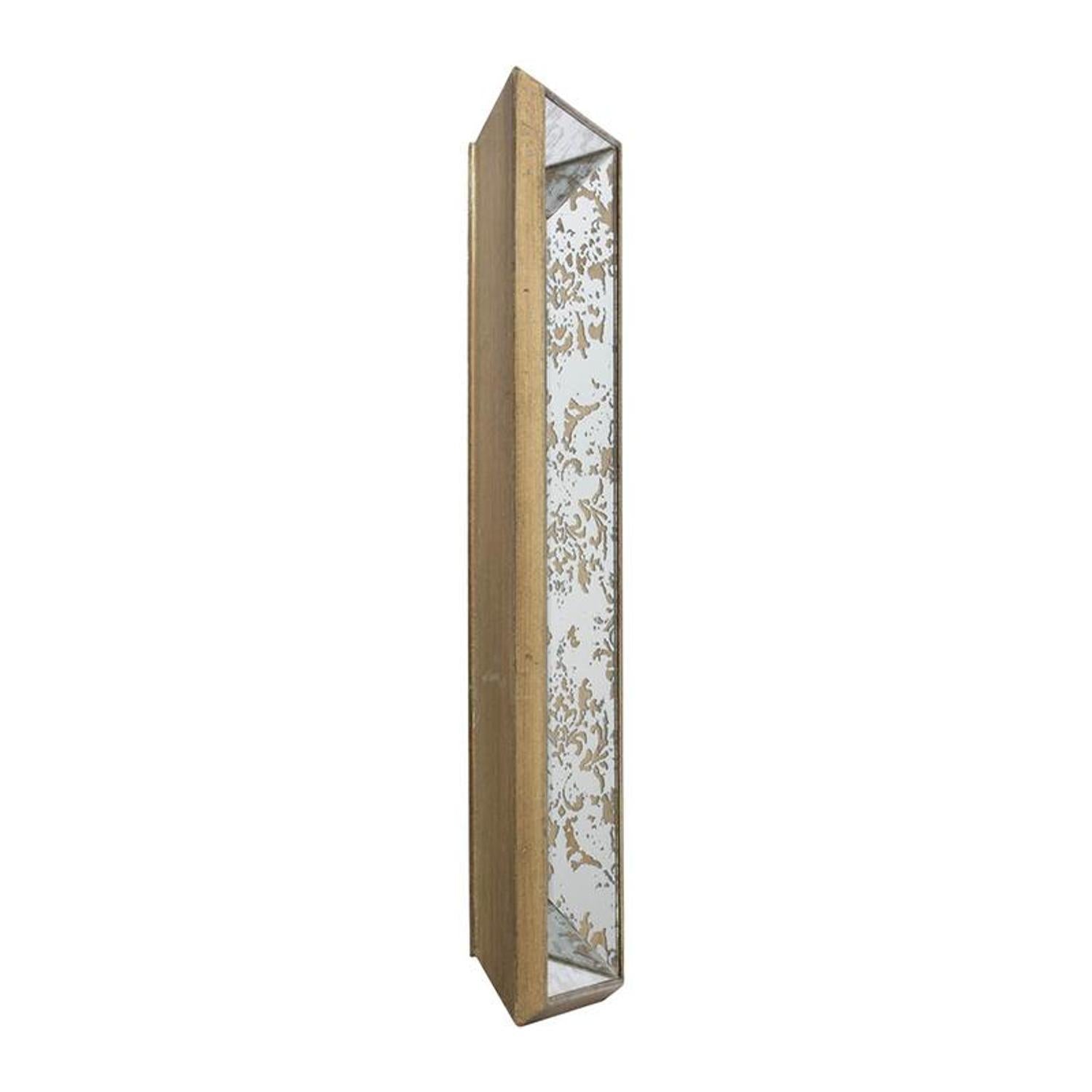 Silver Rectangle Accent Glass Mirror